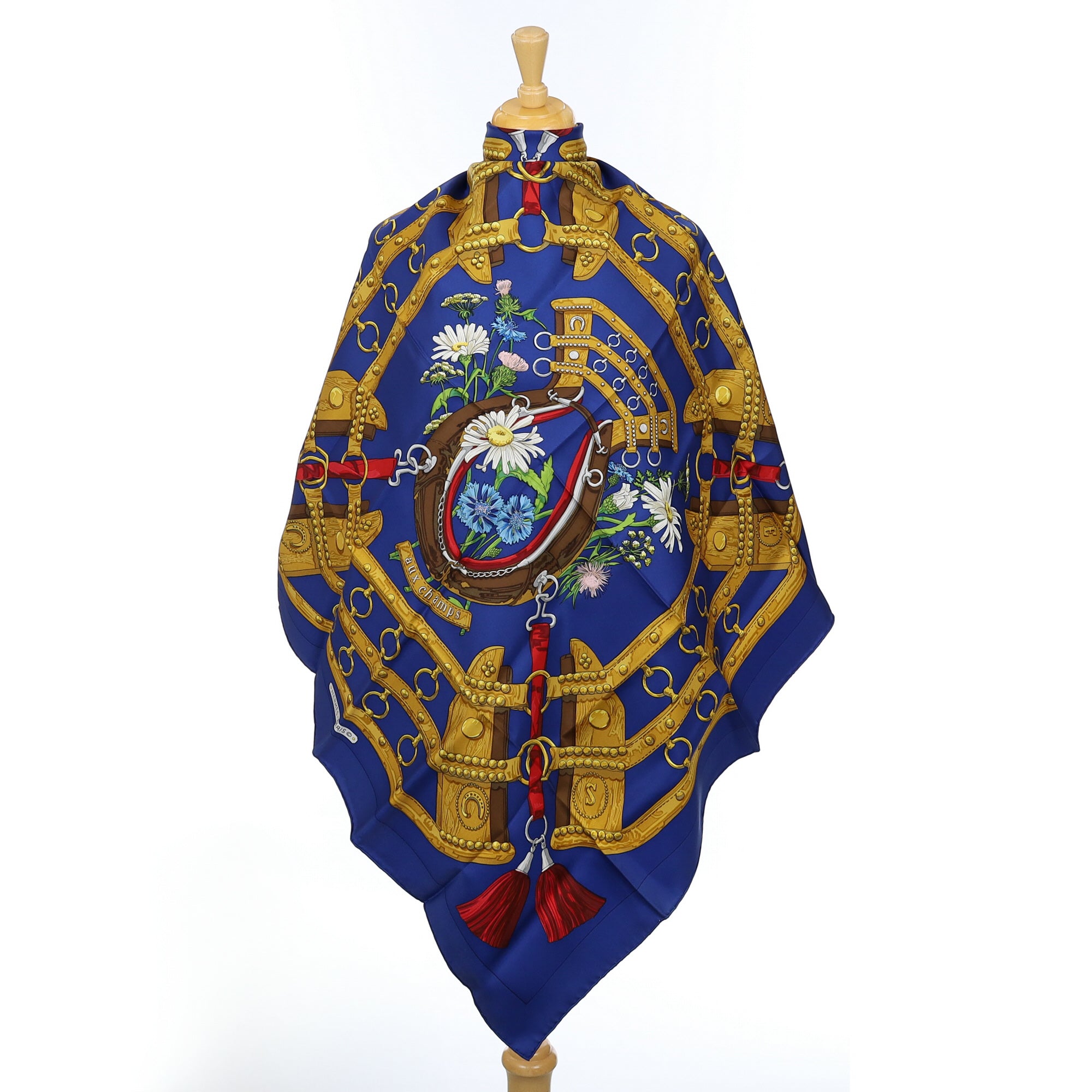 Hermès aux champs Silk Scarf