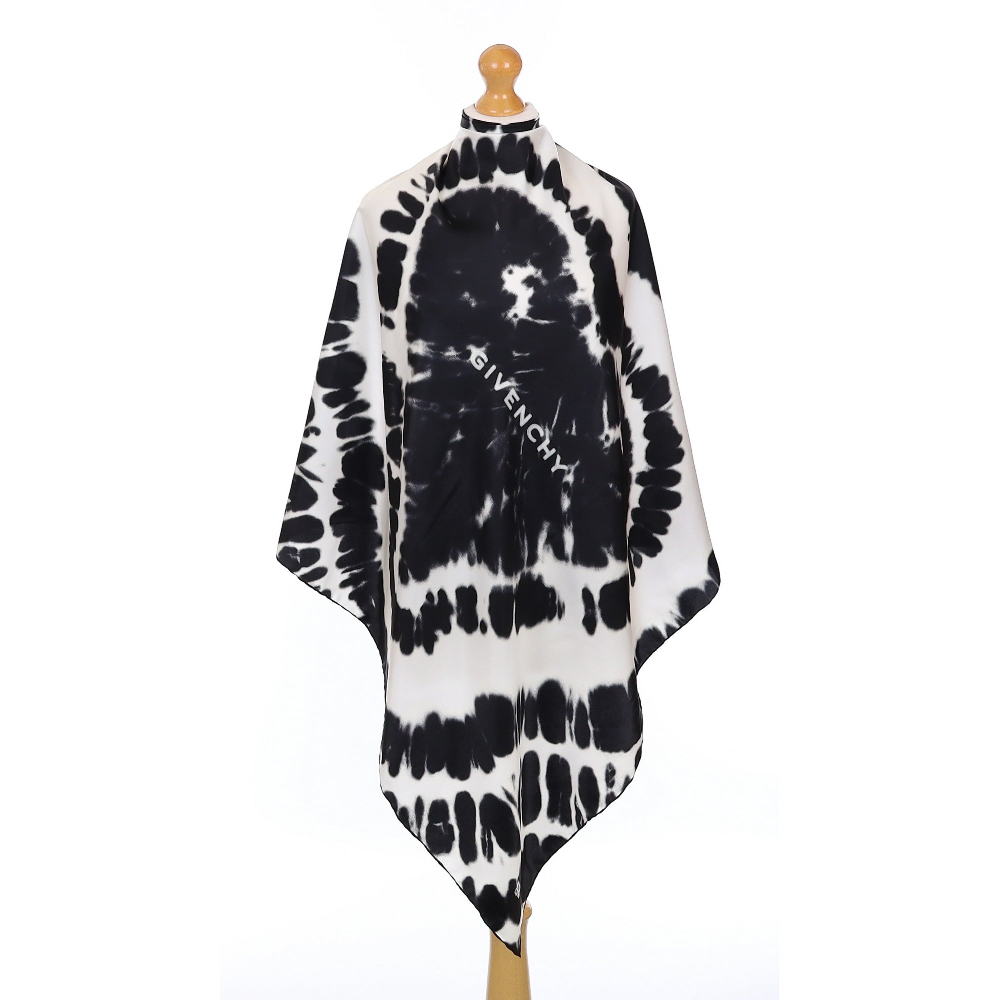 Givenchy Monochrome Silk Scarf
