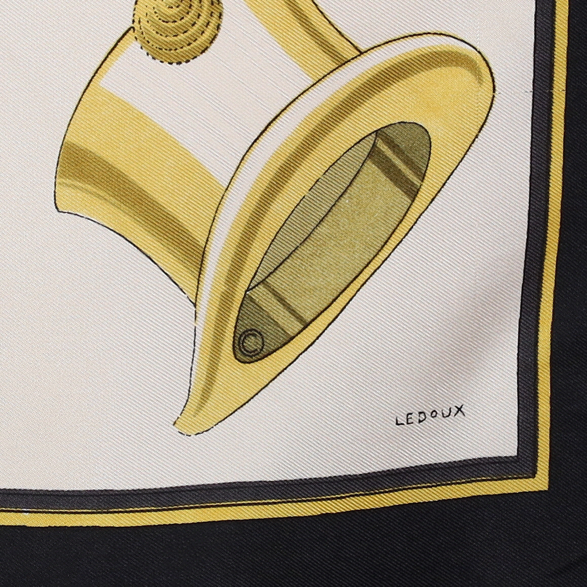 Hermès Fiacres Vintage Silk Scarf Rare