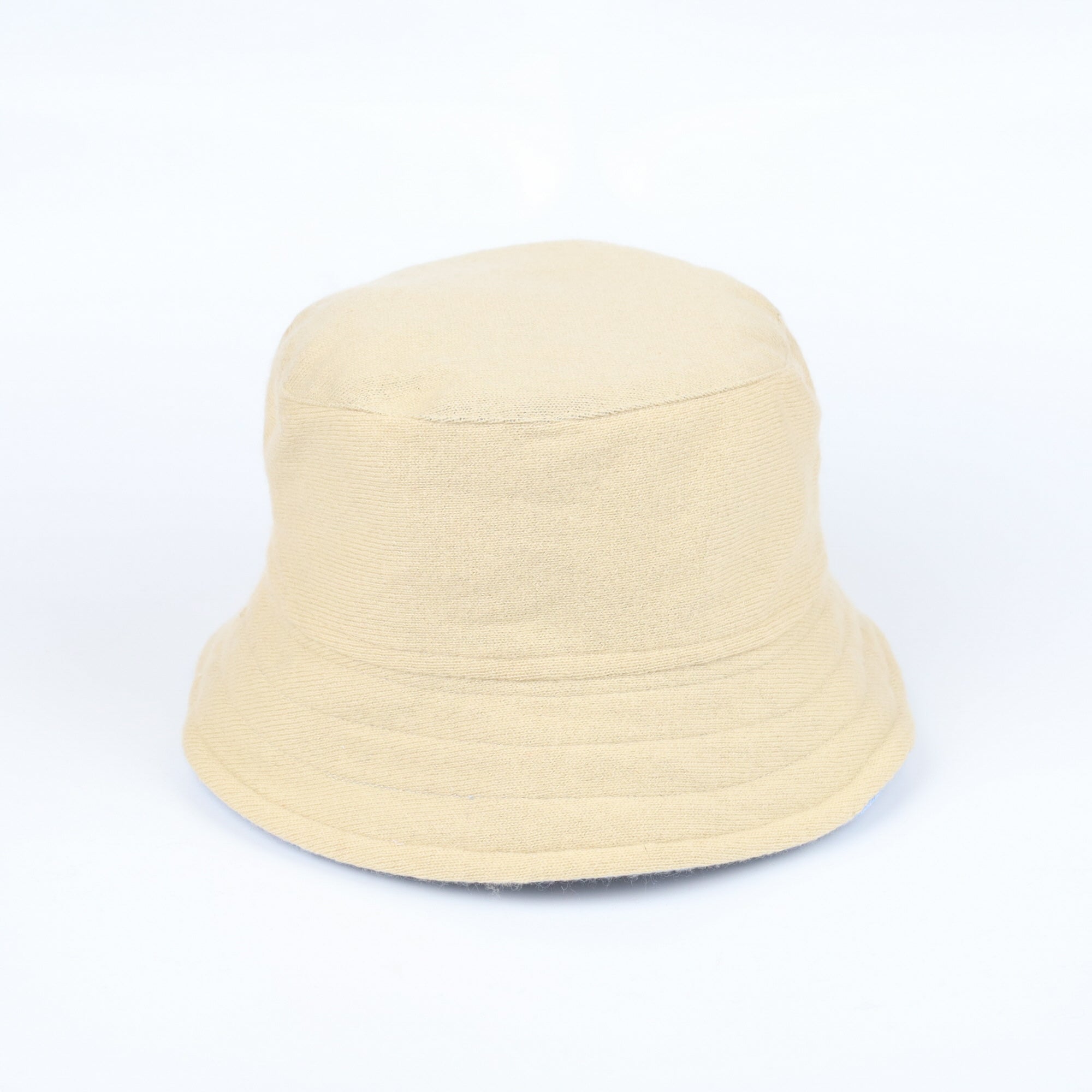 Sand and Sky Blue Reversible Cashmere Bucket Hat Medium
