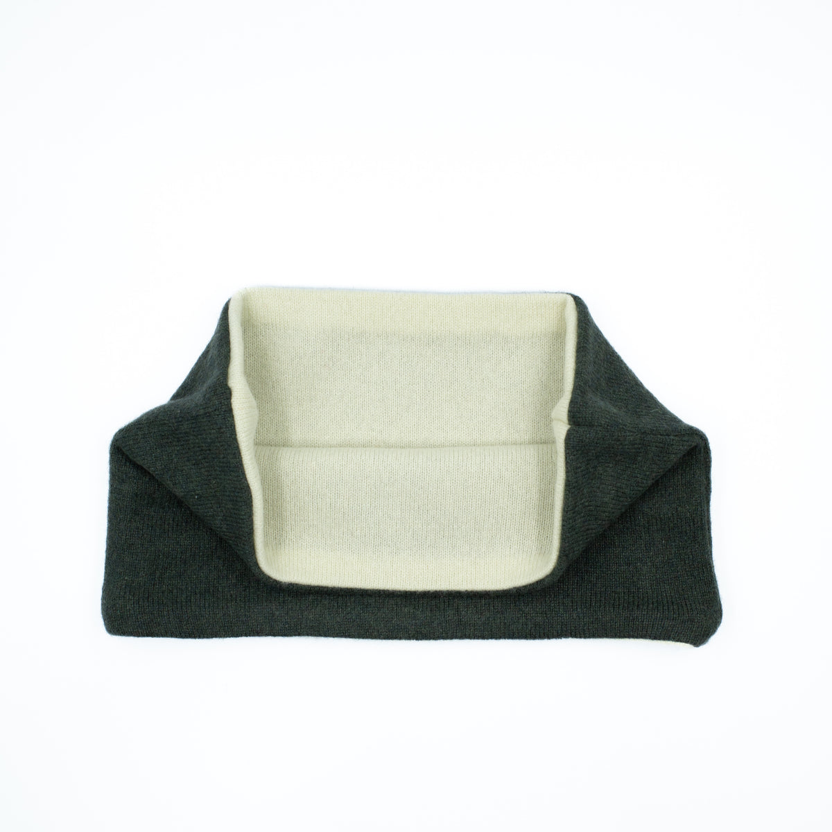 Men’s Dark Spruce Green and Pale Lime Neck Warmer