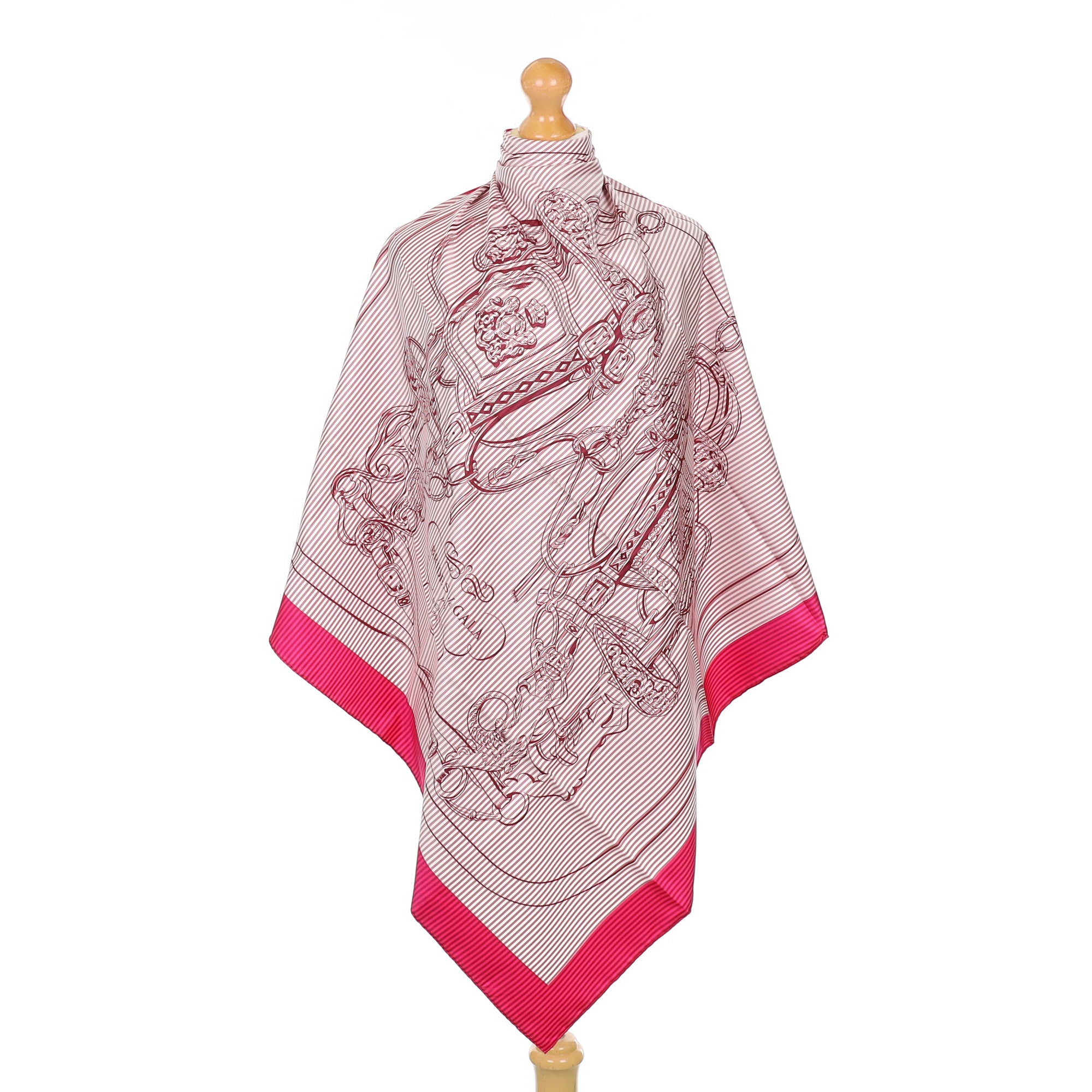 Brand New Boxed Hermès Brides de Gala Silk Scarf