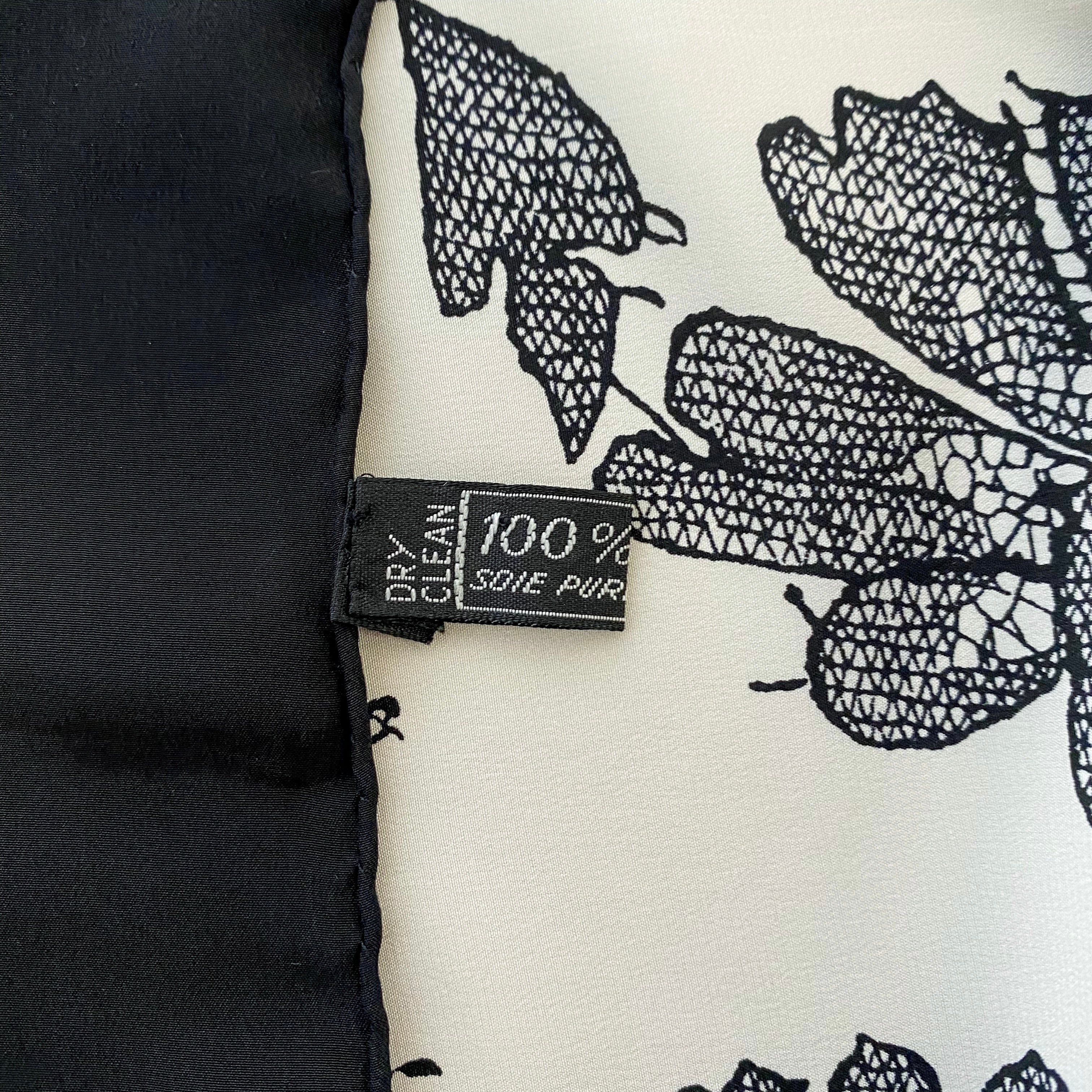 Immaculate Rochas French Vintage Silk Scarf