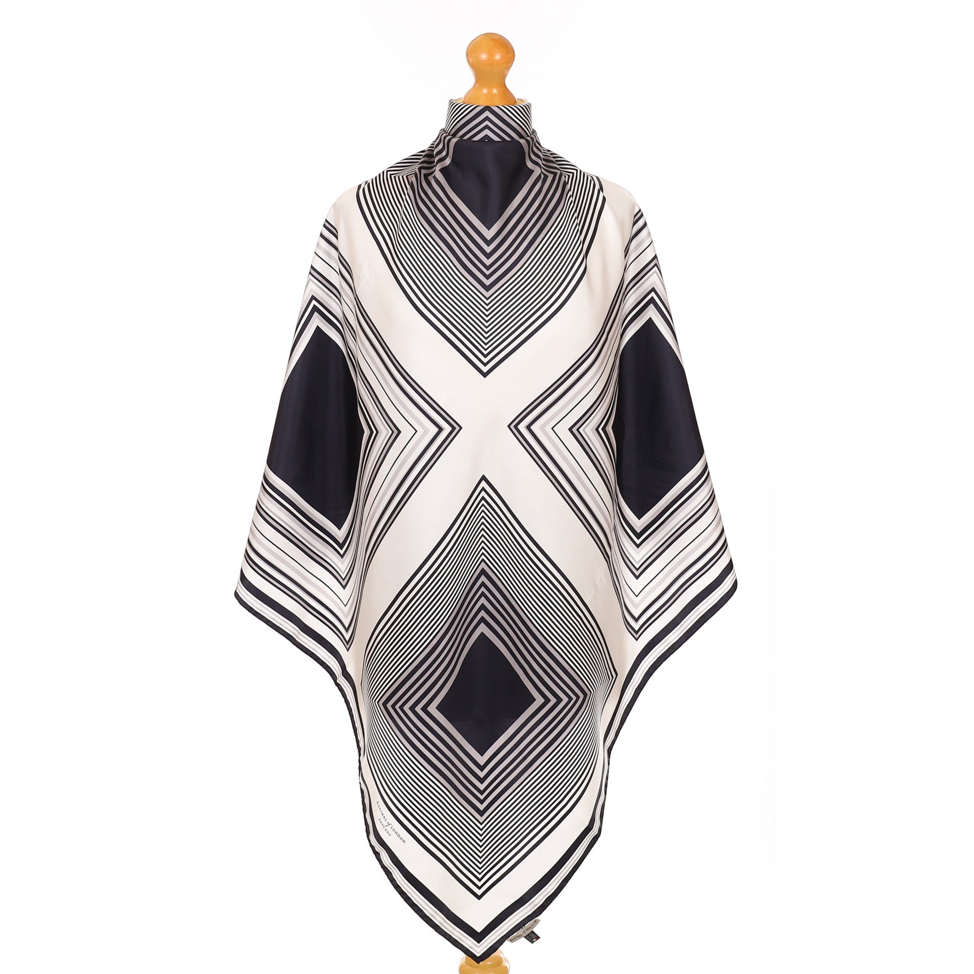 Brand New Boxed Aspinal Silk Scarf