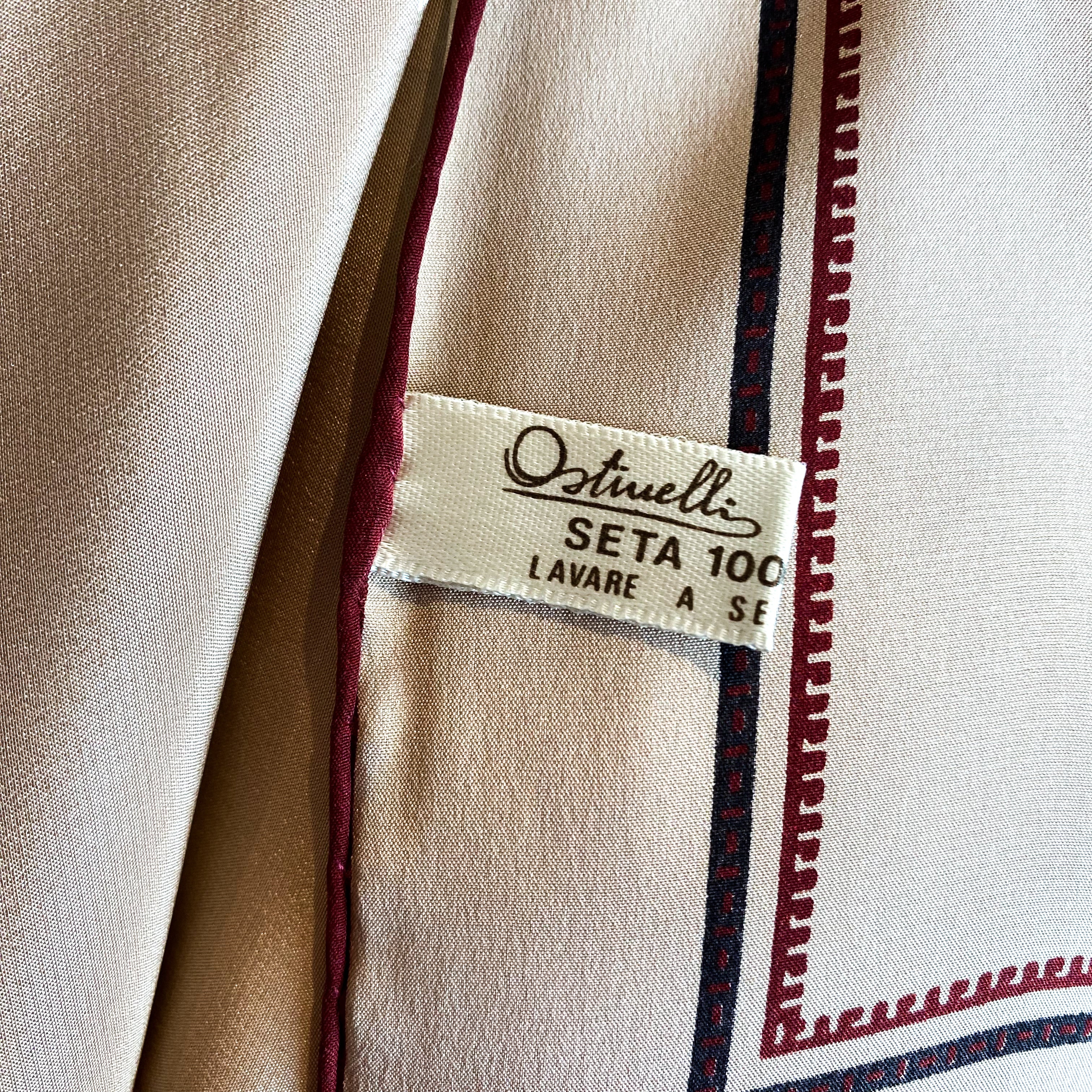 Ostinelli Vintage Silk Scarf