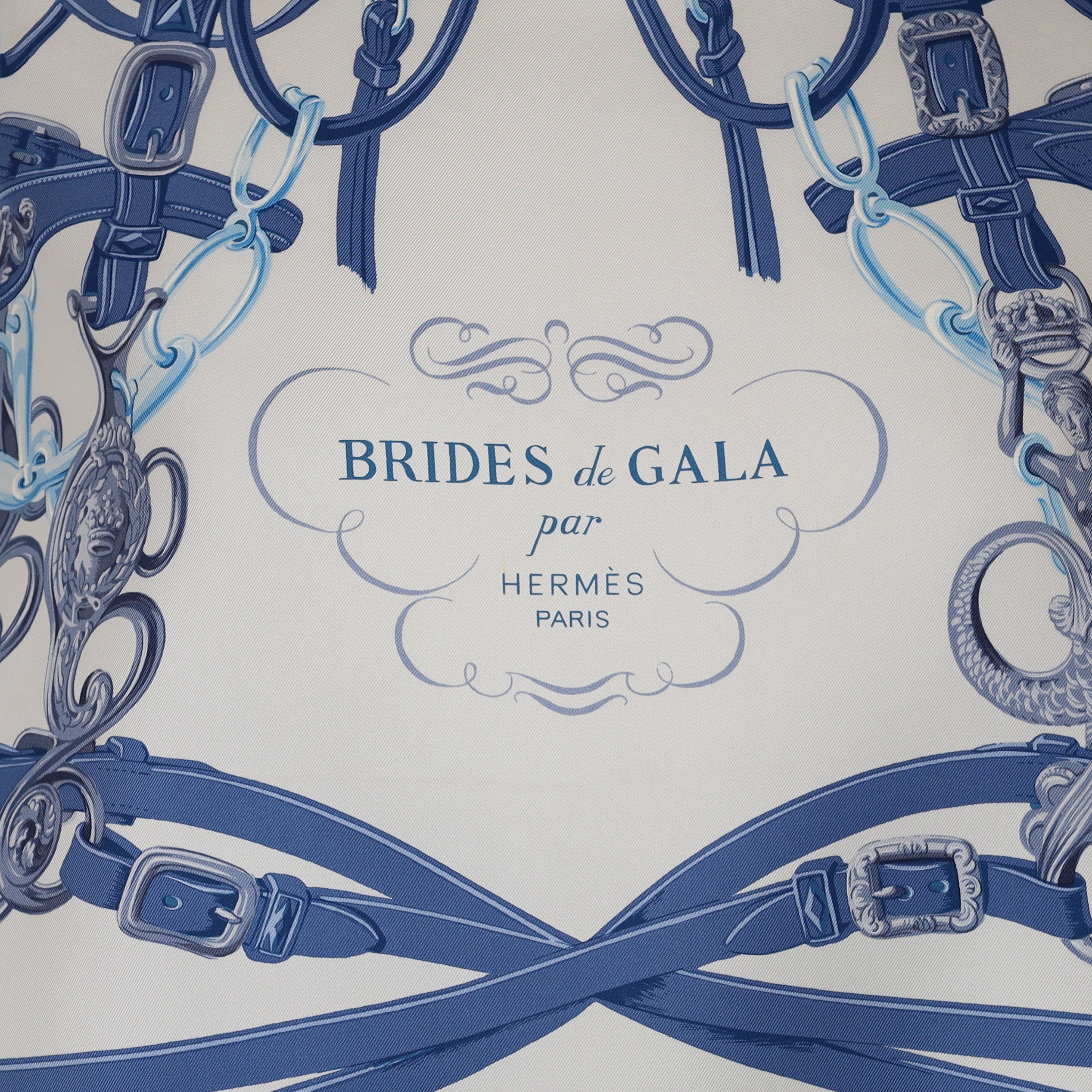 Hermès Brides de Gala Silk Scarf