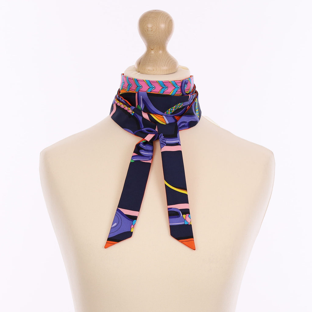 Brand New Boxed Hermès Panoplie Equestre Silk Twillion