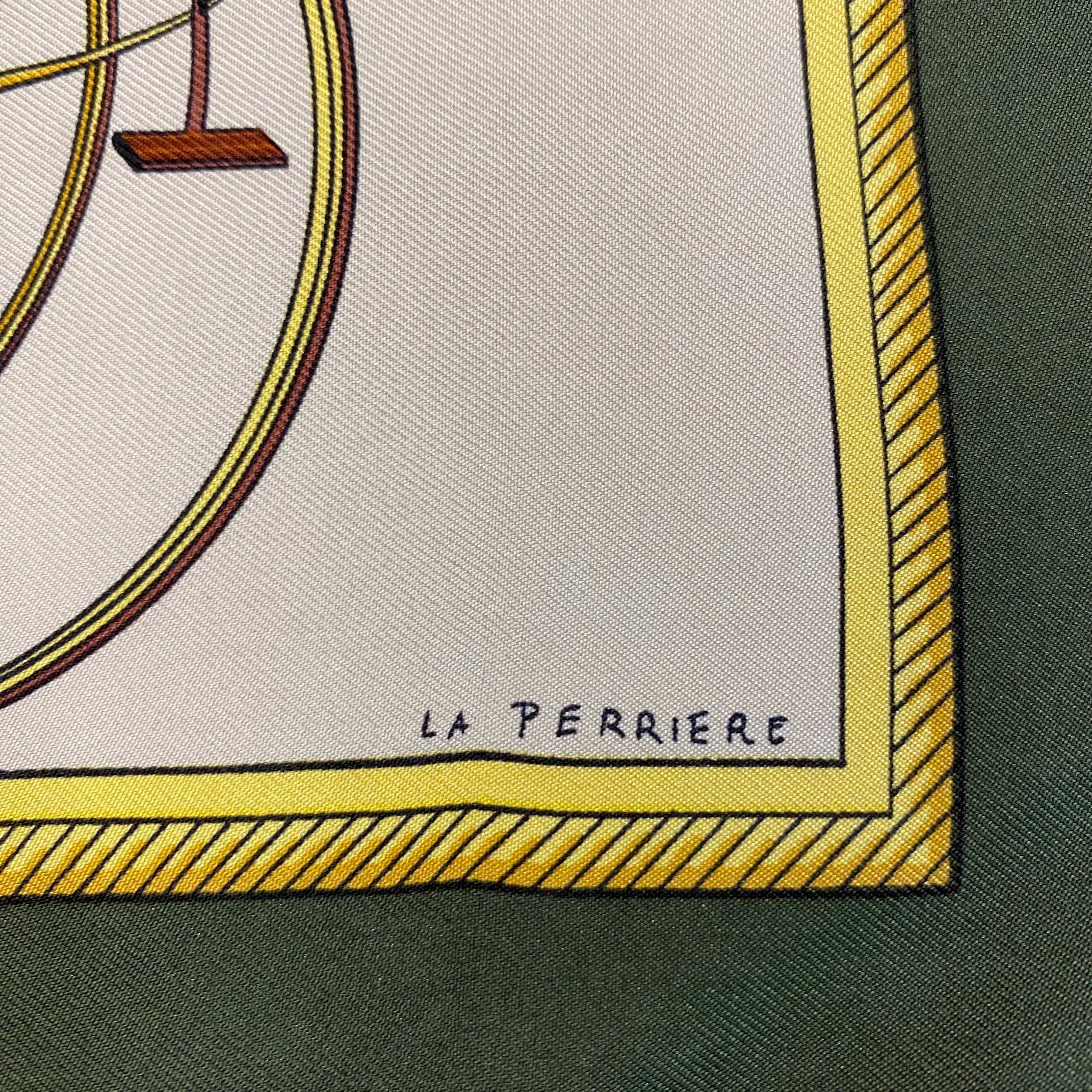Hermès Les Voitures a Transformation Silk Scarf
