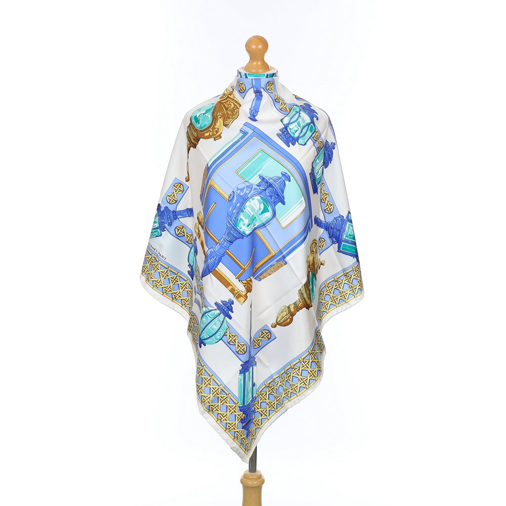 Hermès Feux de Route Silk Scarf