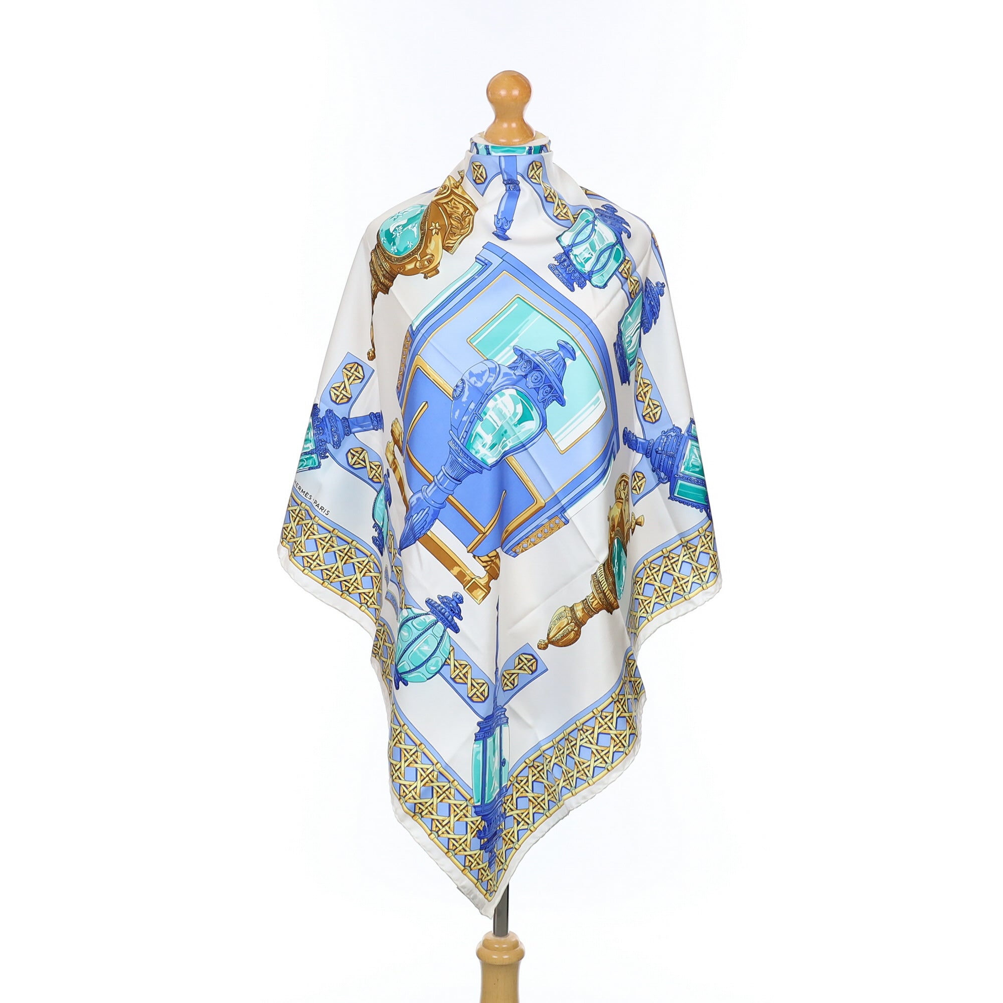 Hermès Feux de Route Silk Scarf