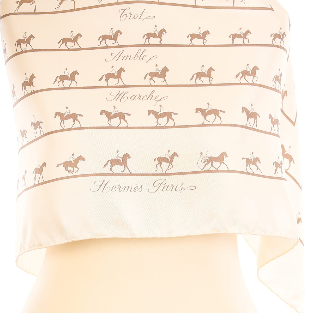 Hermès Les Allures Silk Scarf Rare