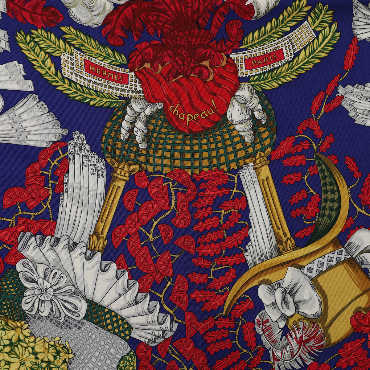 Hermès Chapeau! Silk Scarf