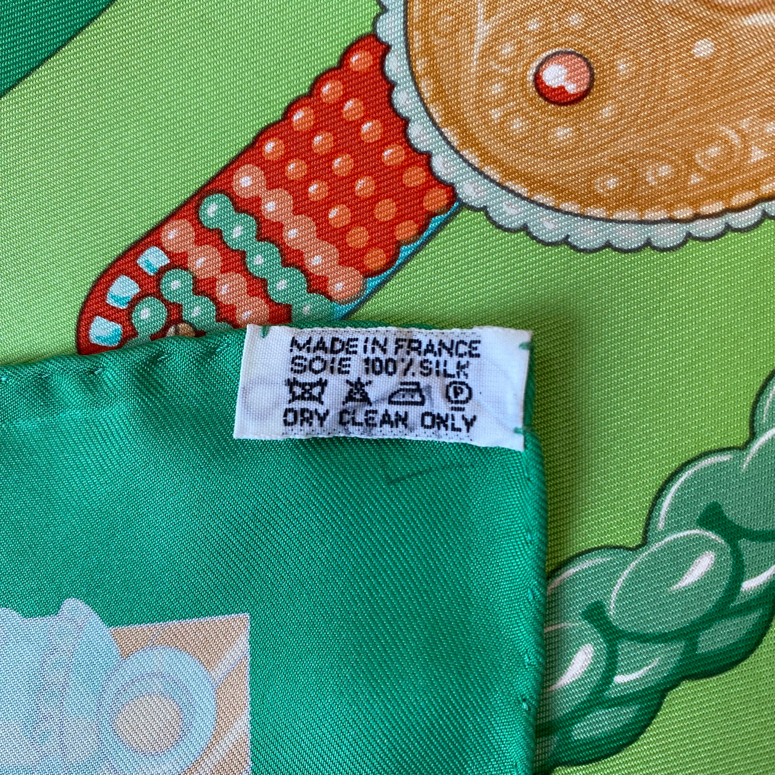 Hermès Ceintures et Liens Silk Scarf Quite Rare