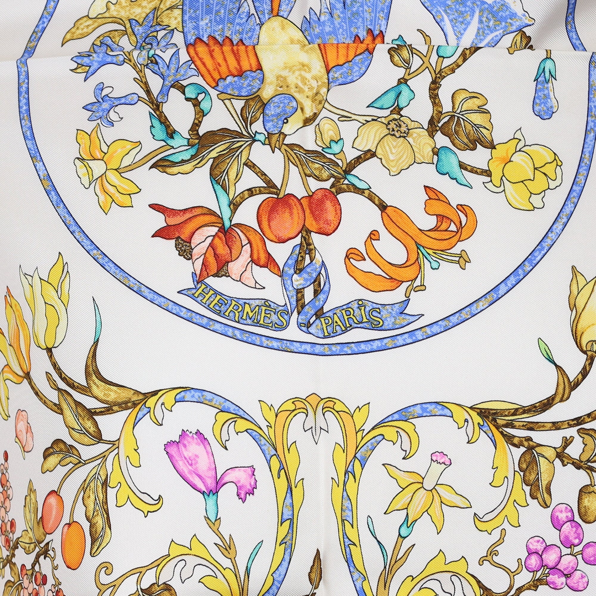 Brand New Boxed Hermès Pierres d’Orient er d’Occident Silk Scarf