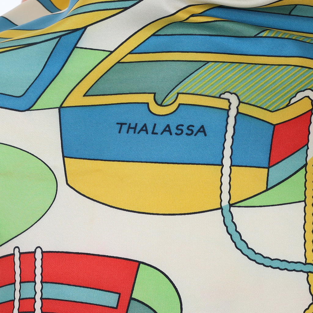 Hermès Thalassa Silk Scarf Quite Rare