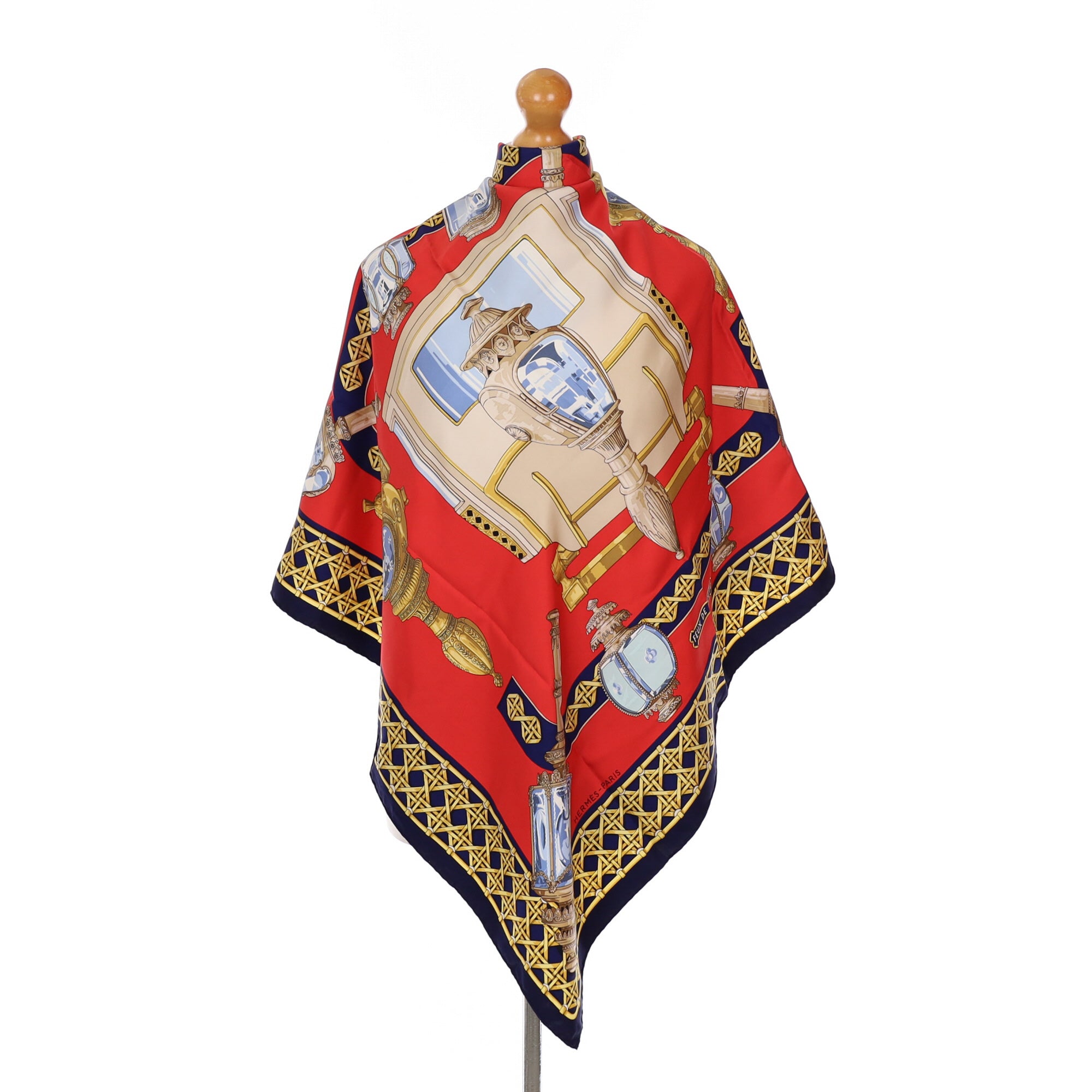 Hermès Feux De Route Silk Scarf