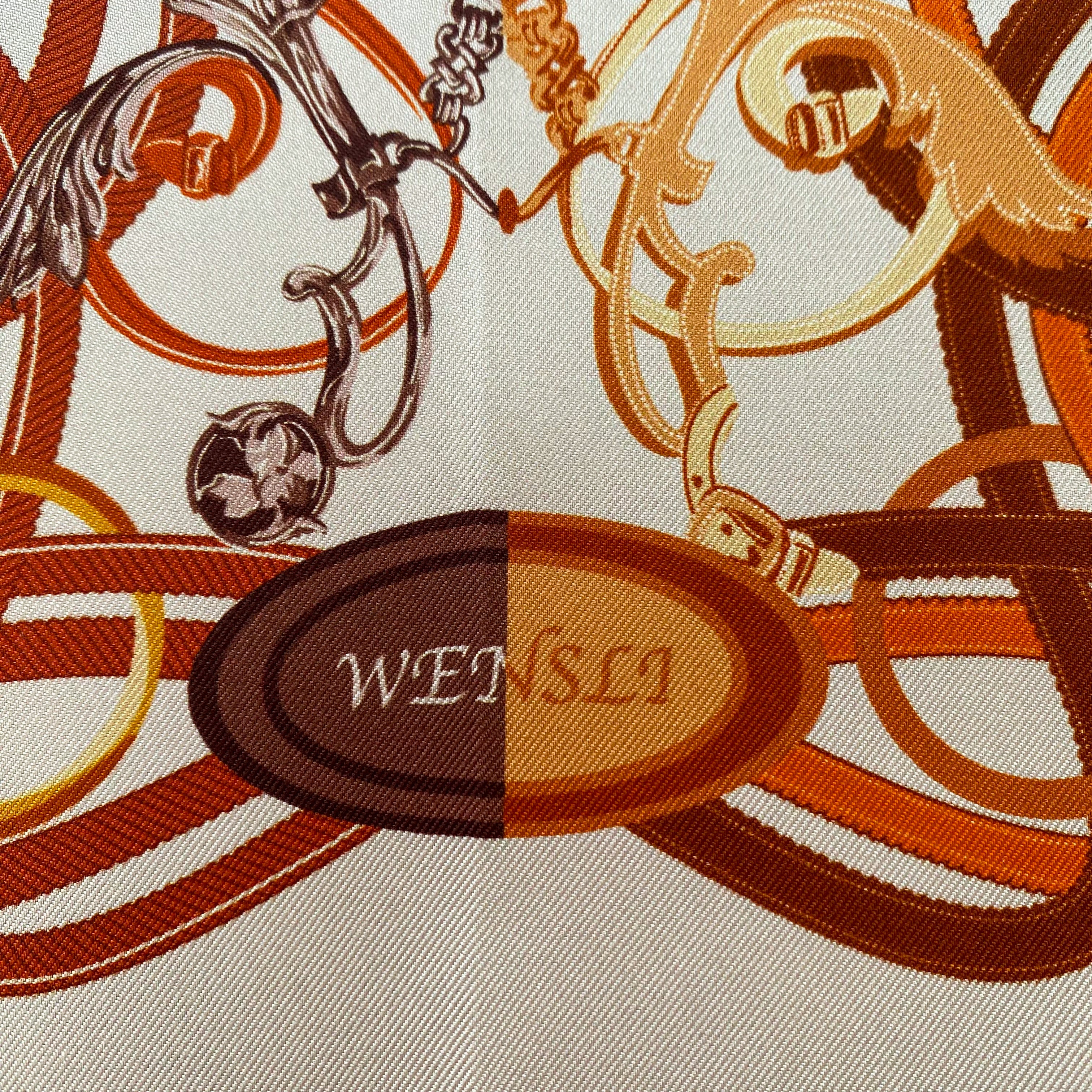 Brand New Boxed Equestrian Silk Scarf
