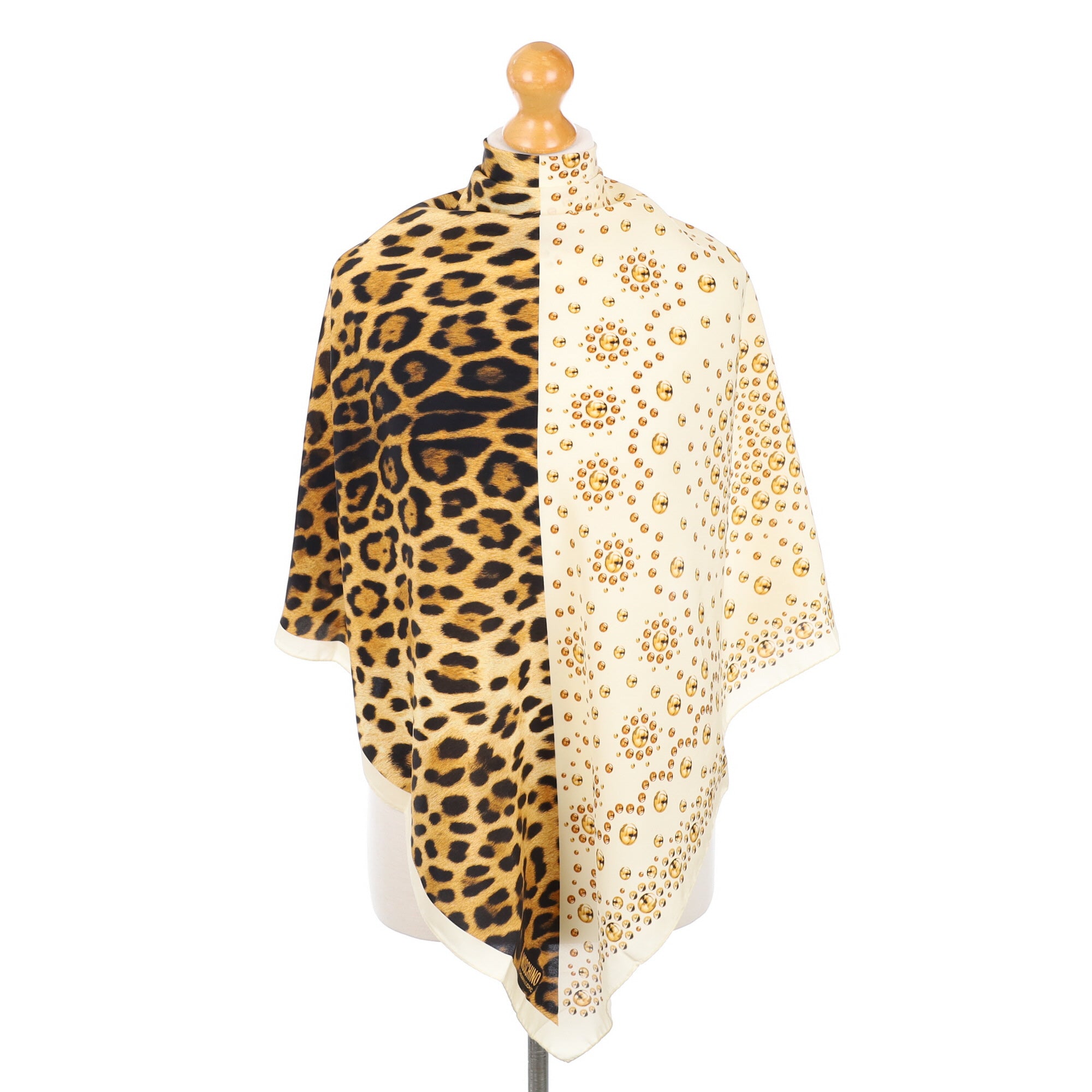 Brand New Moschino Designer Silk Scarf