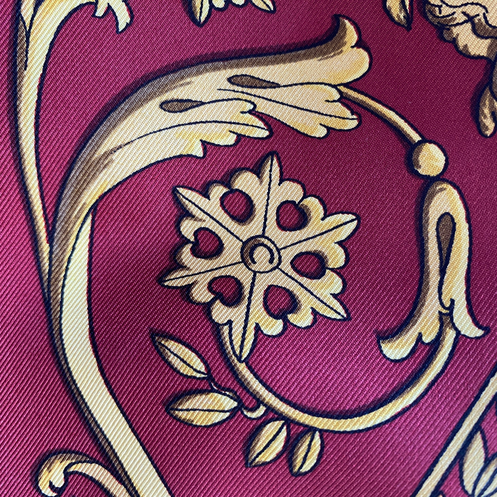 Hermès La Promenade De Longchamps Silk Scarf