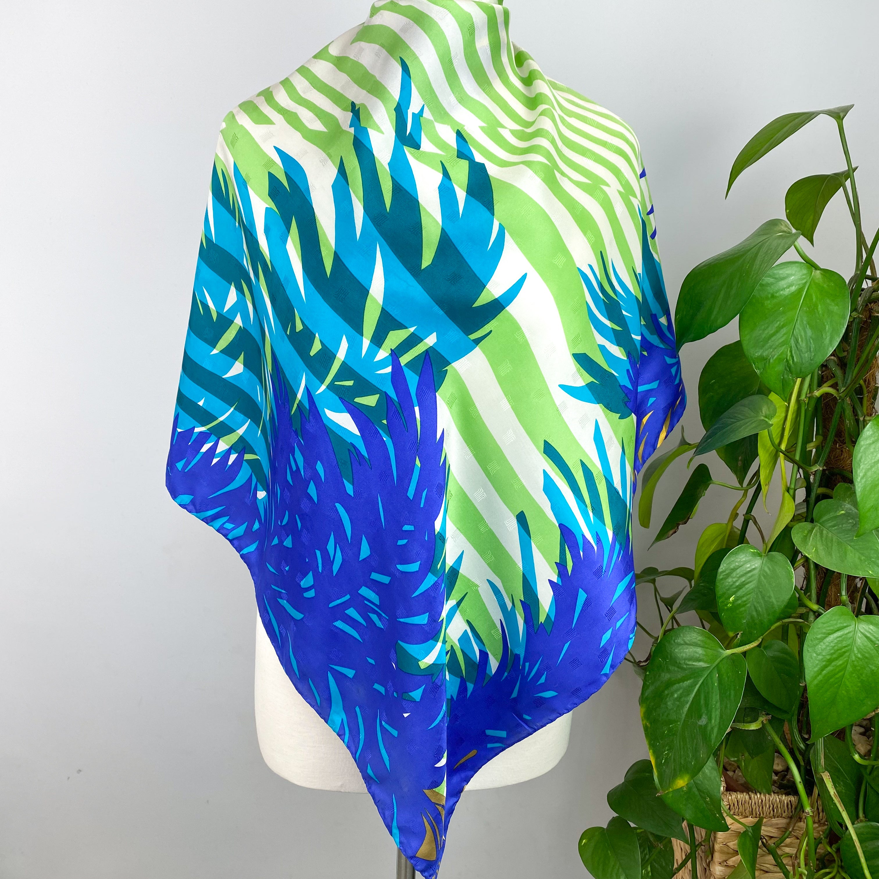 Botanical Lanvin Silk Scarf