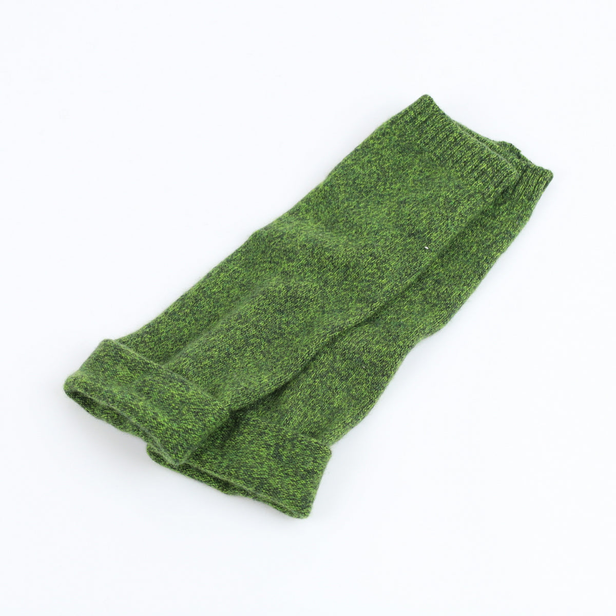 Green Marl Fingerless Gloves