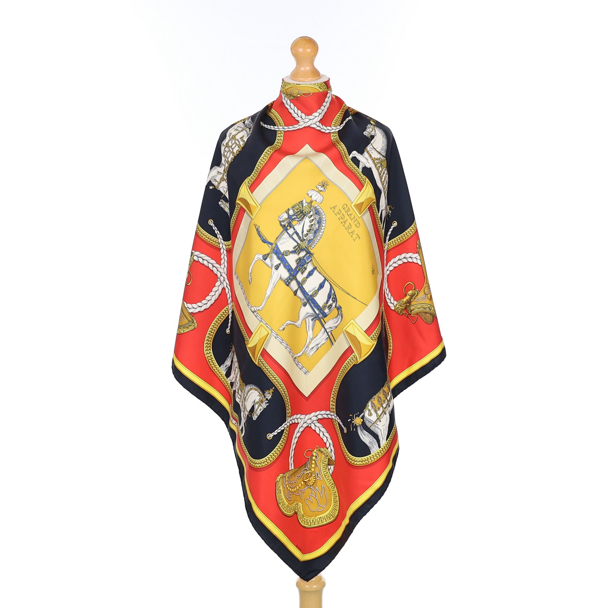 Hermès Grand Apparat Silk Scarf