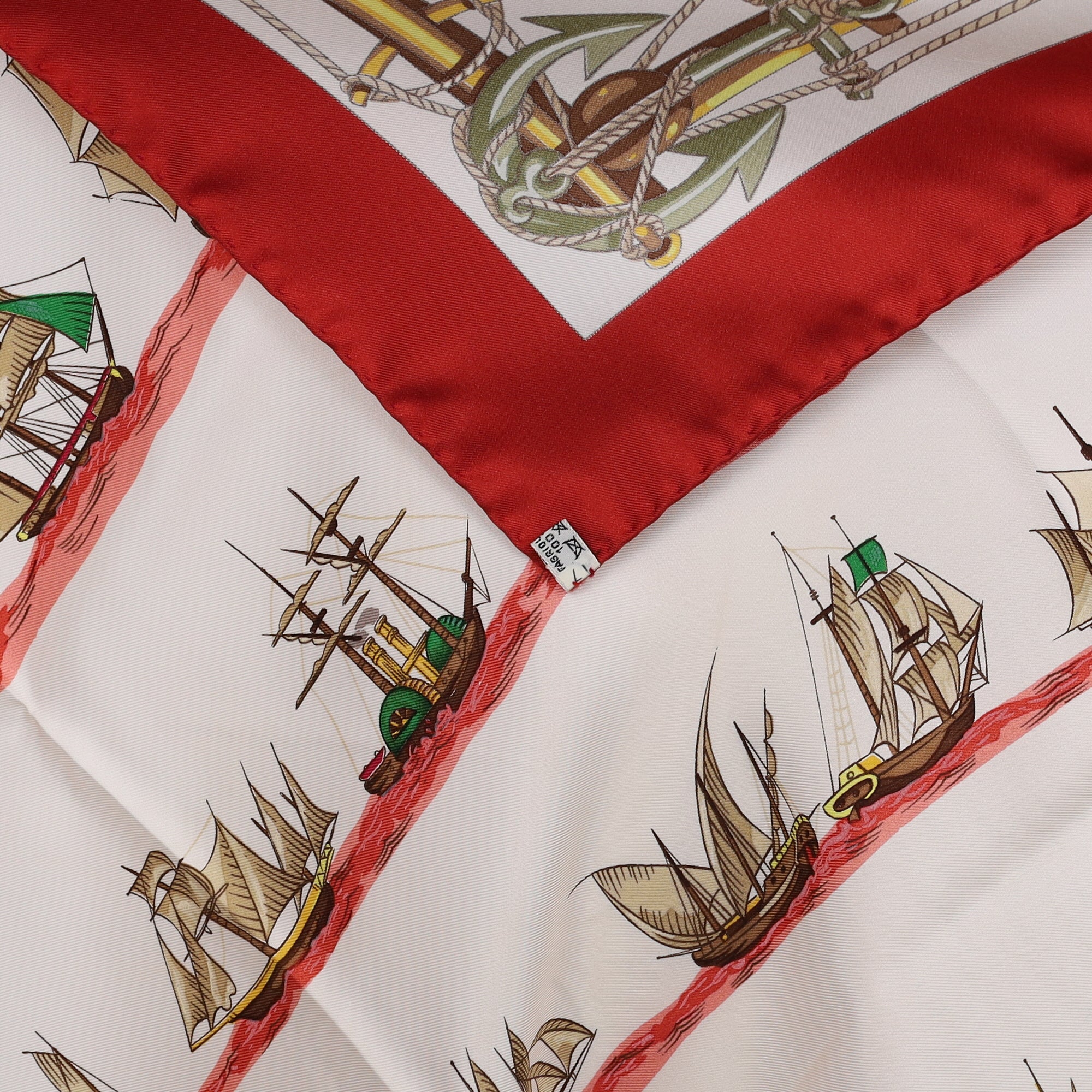 Brand New Boxed Hermès Navires d’Europe á Voiles Silk Scarf