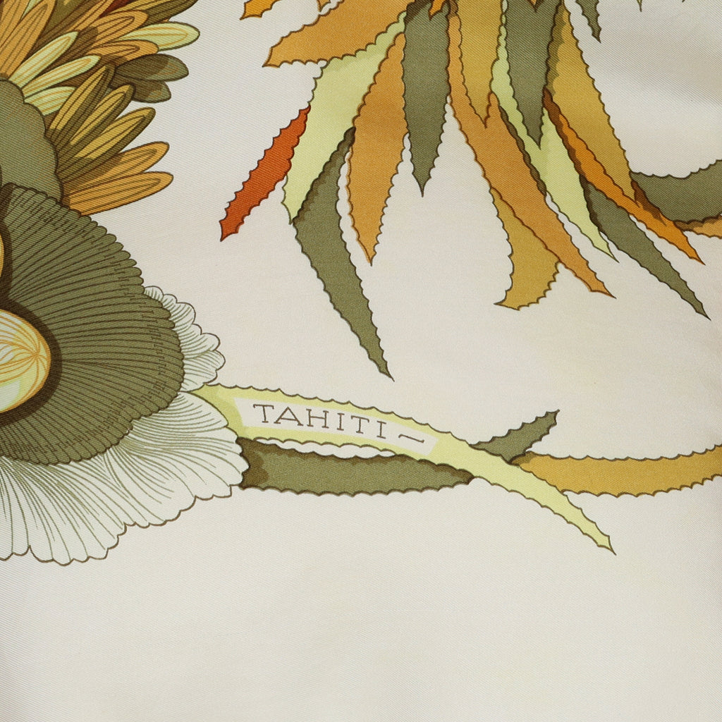 Hermès Tahiti Silk Scarf