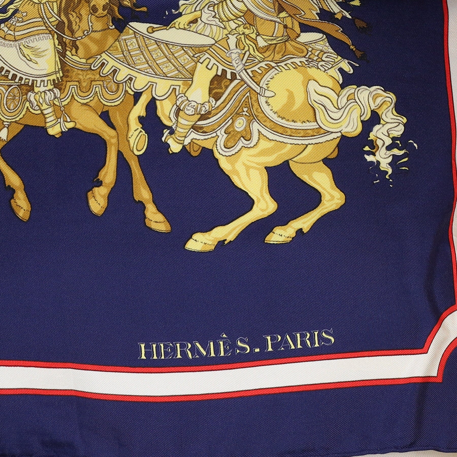 Hermès Carrousel Silk Scarf