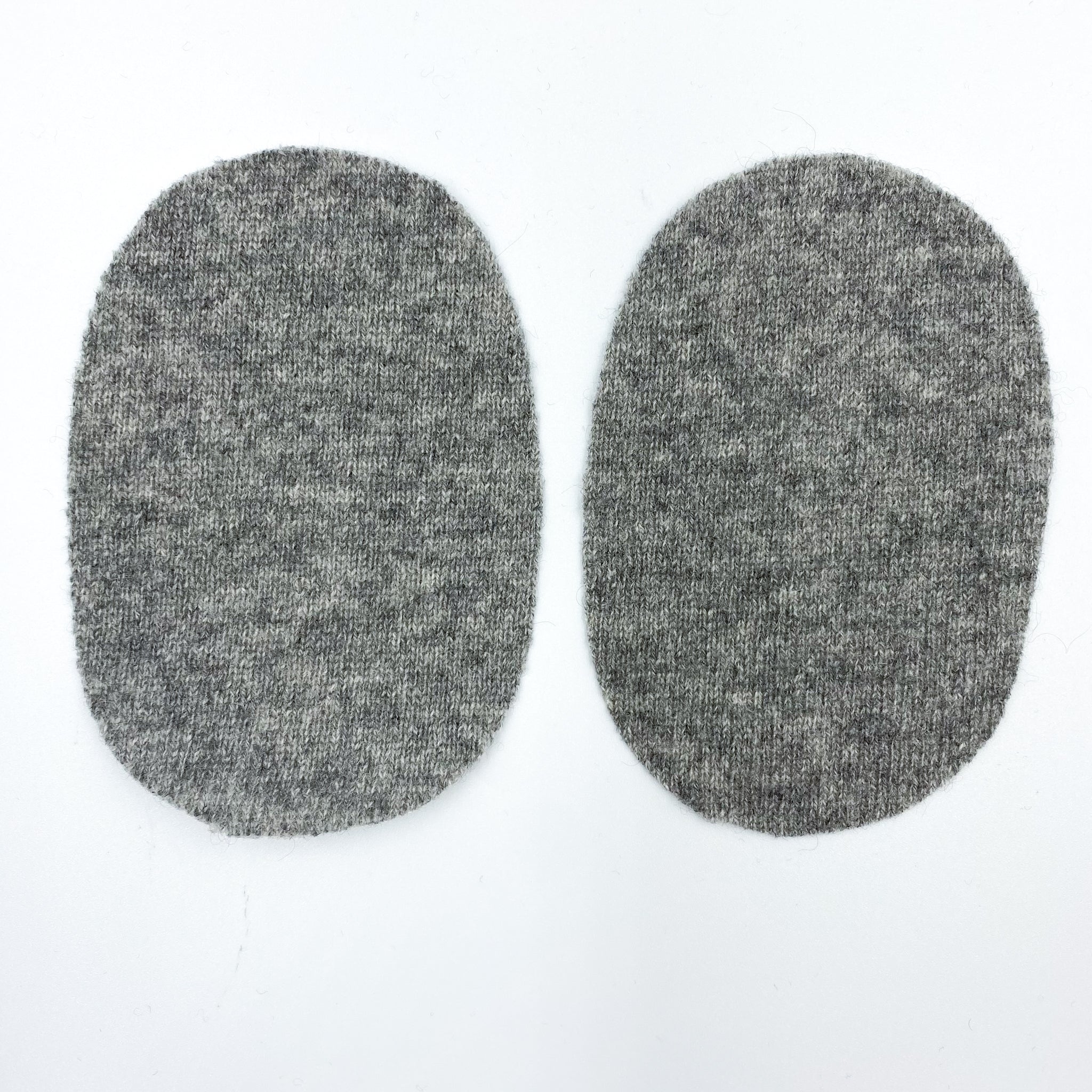 Small Pale Grey Elbow Patches - Machine Use