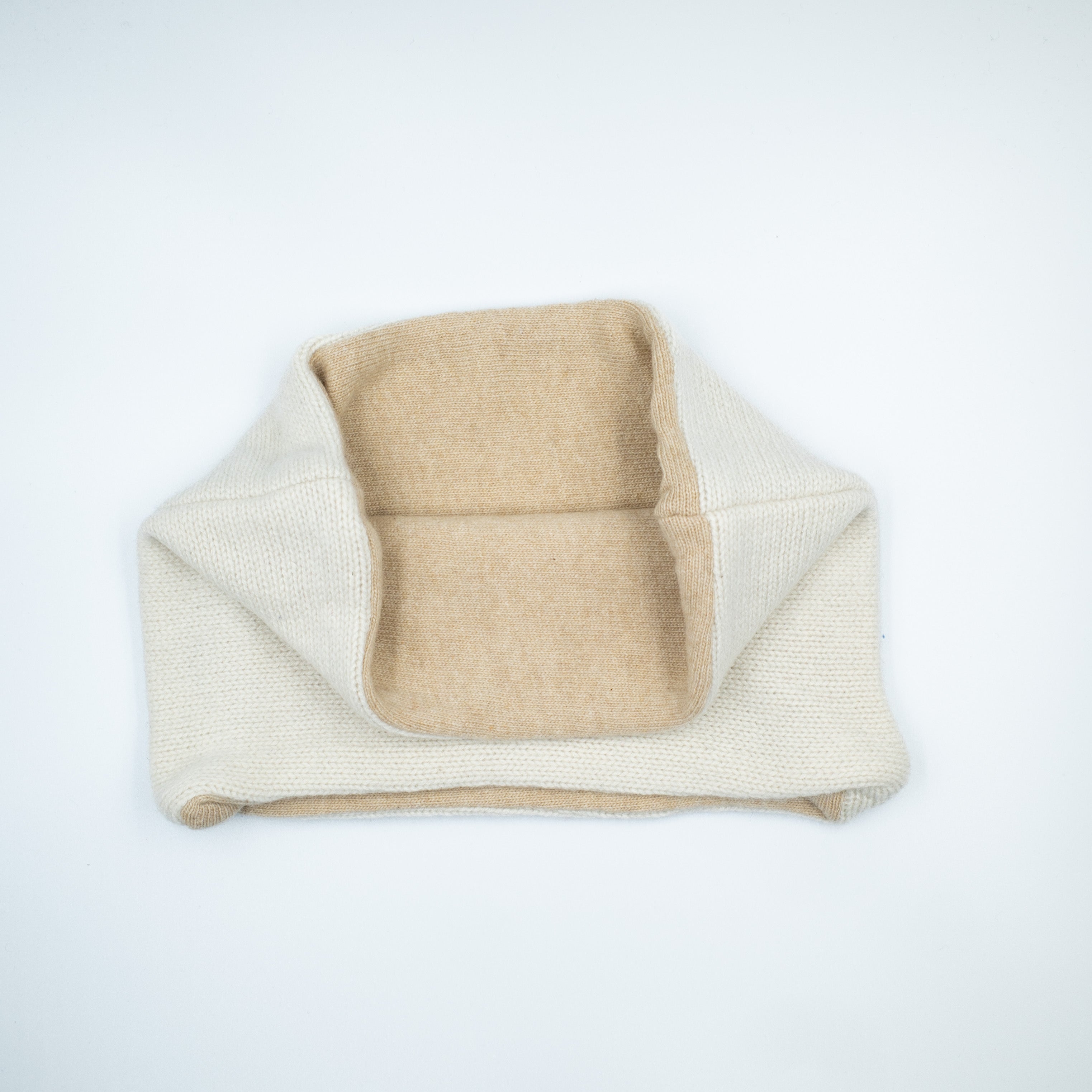 Cream and Honey Beige Neck Warmer