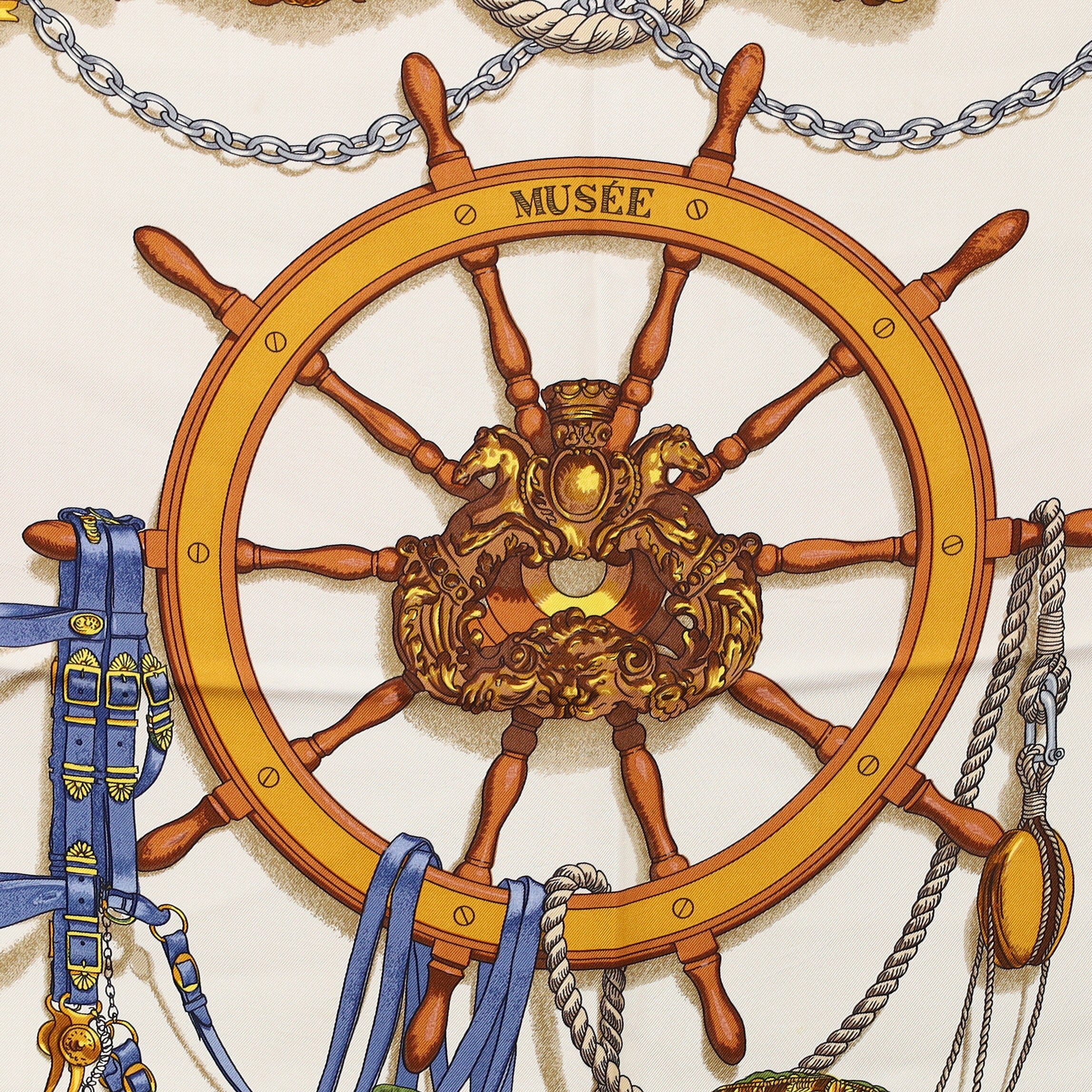 Hermès Musée Silk Scarf