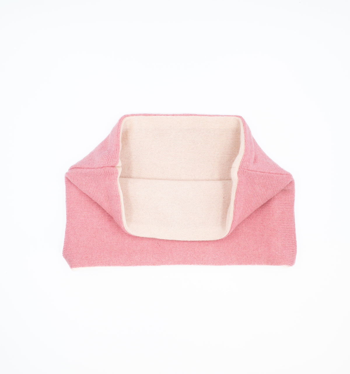 Candy Pink and Pale Peach Neck Warmer