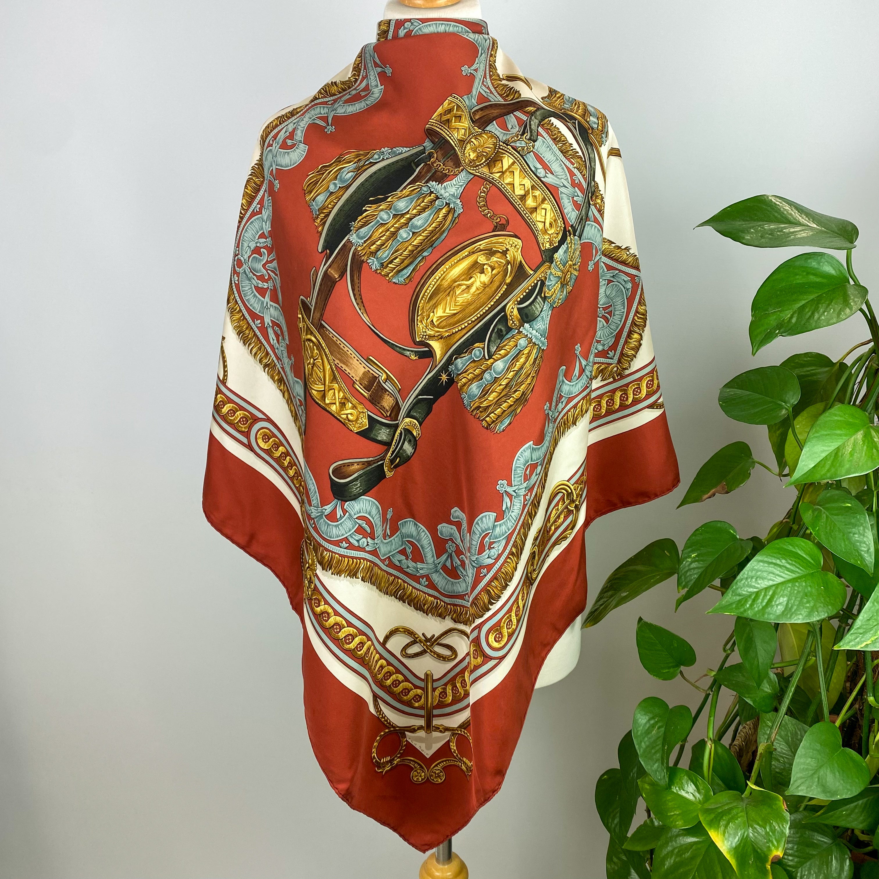 Hermès Bride De Cour Silk Scarf