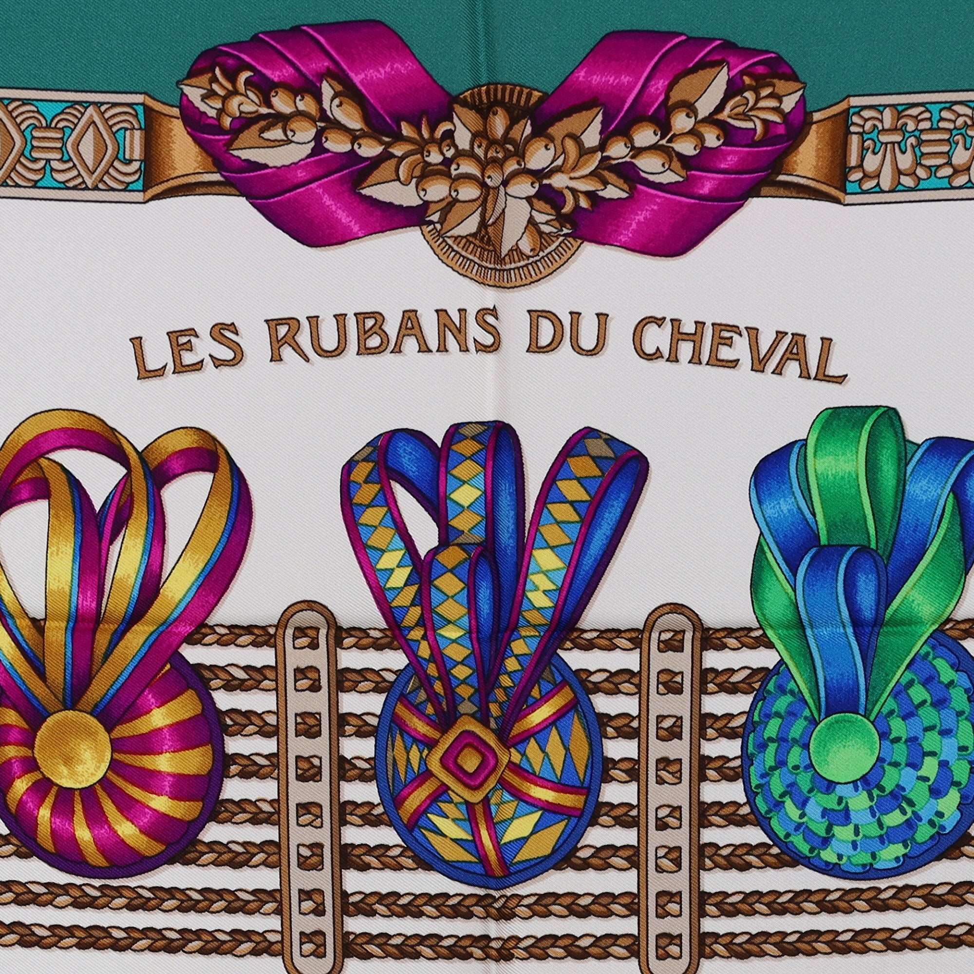 Hermès Les Rubans du Cheval Silk Scarf