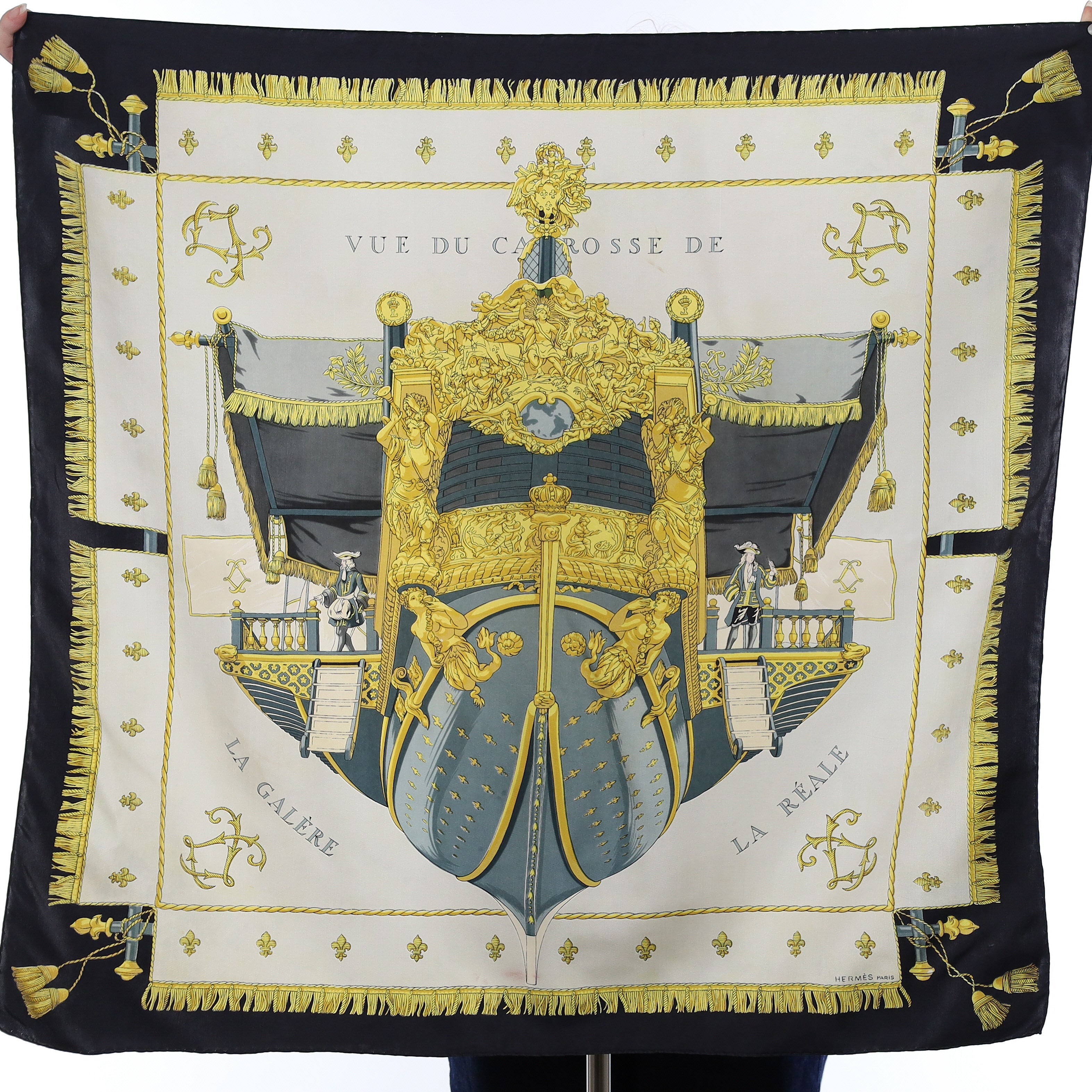 Hermès La Réale Silk Scarf
