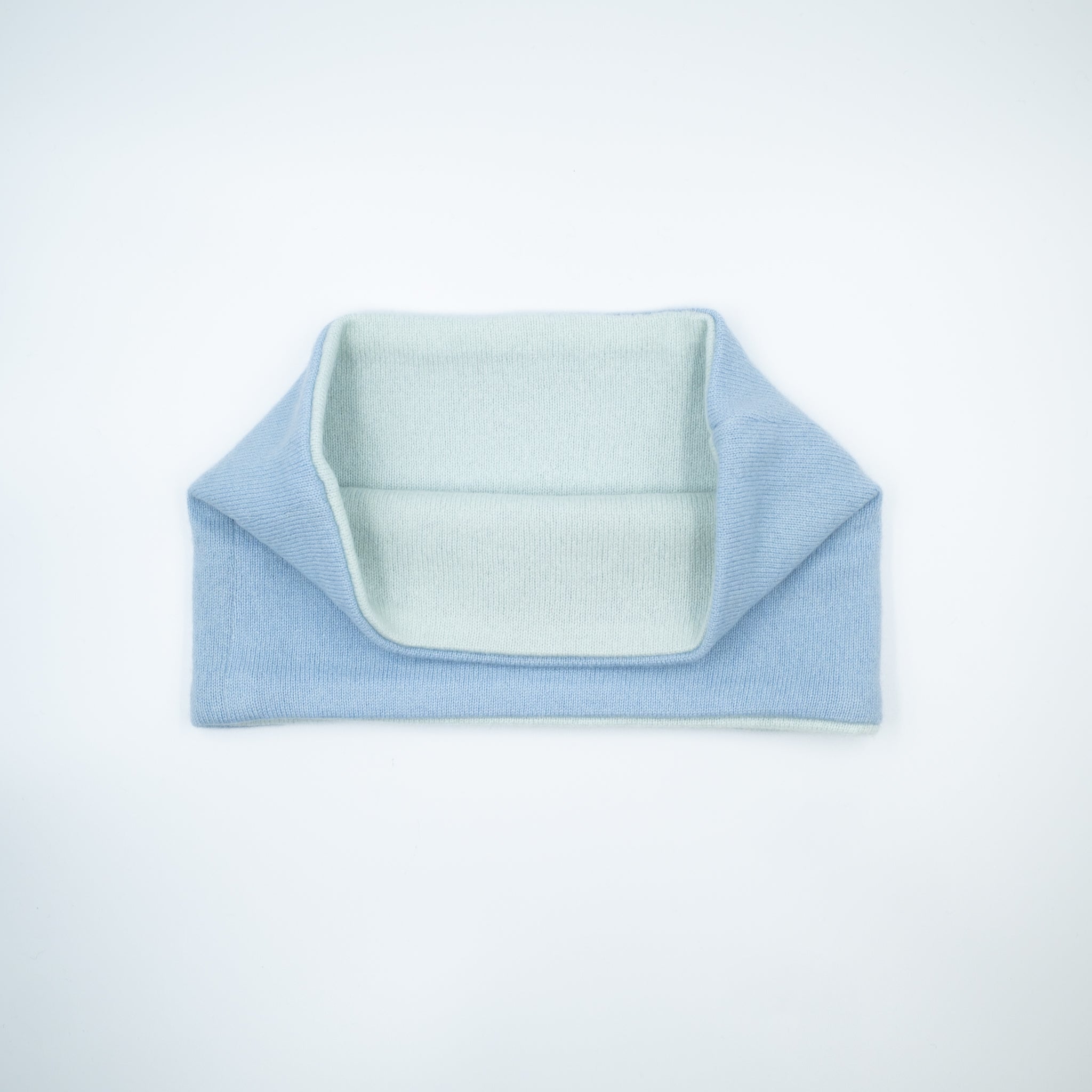 Baby Blue and Pale Aqua Neck Warmer