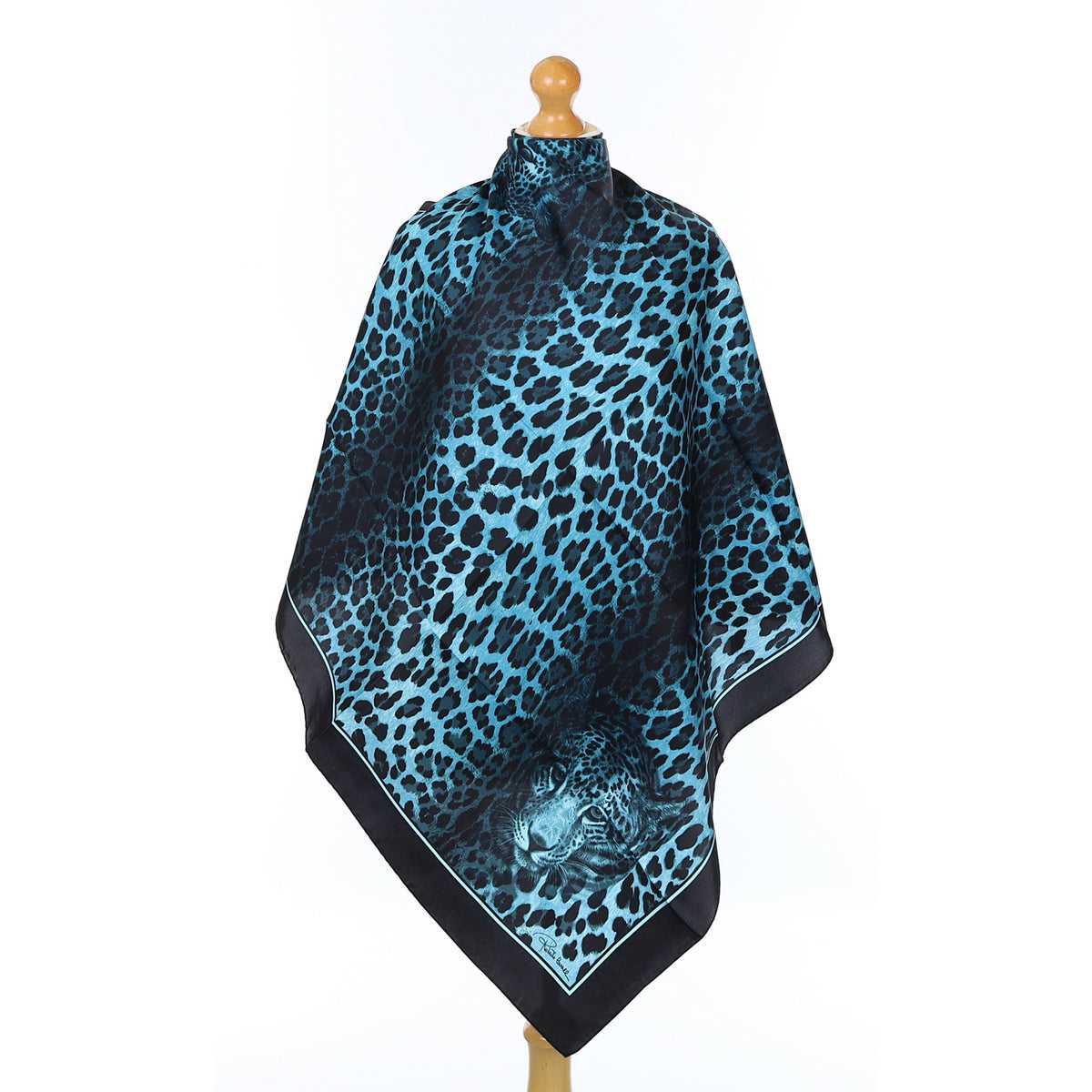 Brand New Roberto Cavalli Silk Scarf