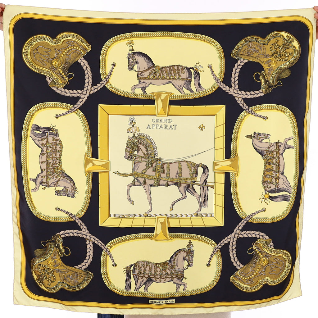 Hermès Grand Apparat Silk Scarf