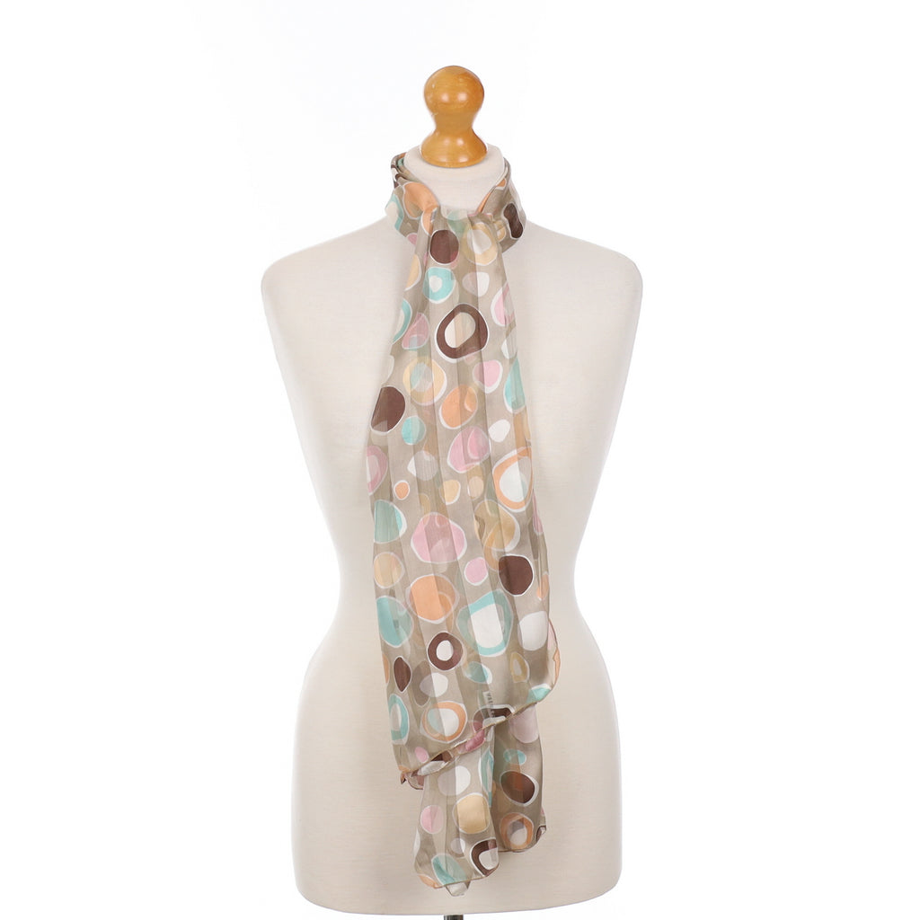 Jaeger Chiffon Silk Scarf