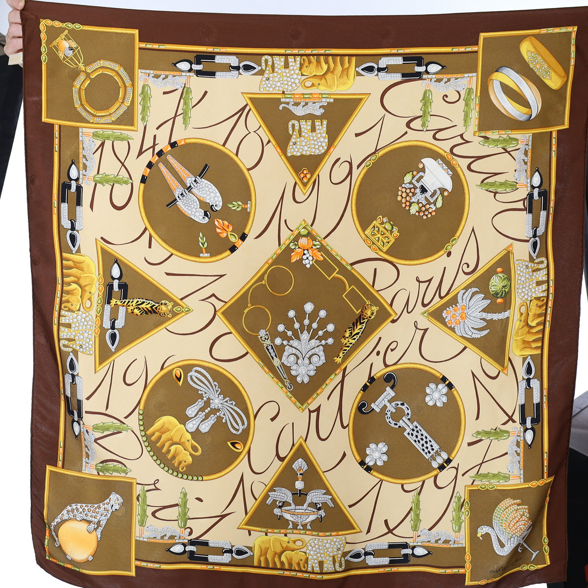 Cartier Silk Scarf