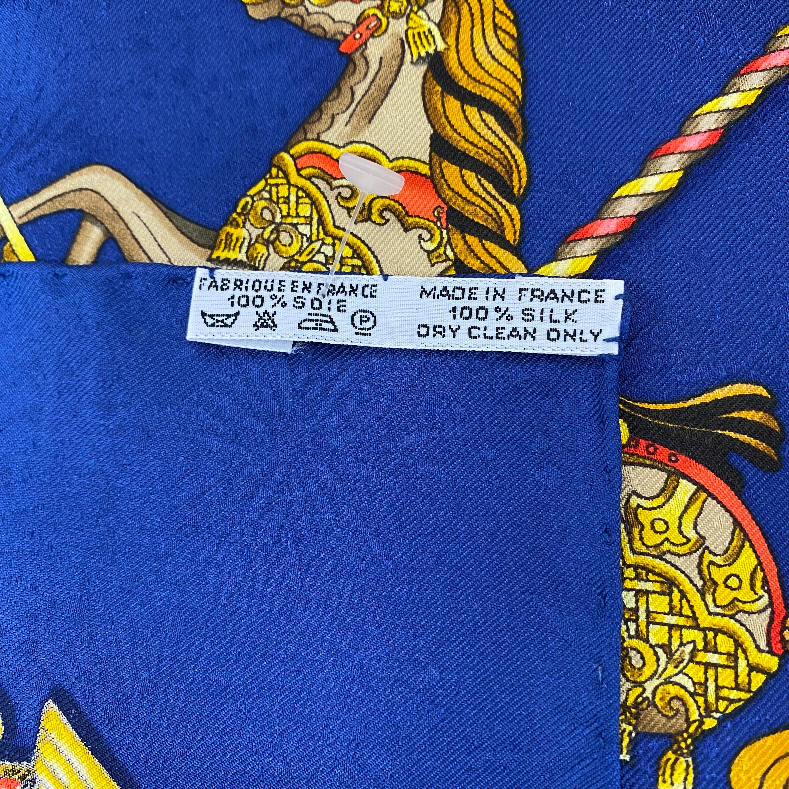 Brand New Boxed Hermès Luna Park Silk Scarf