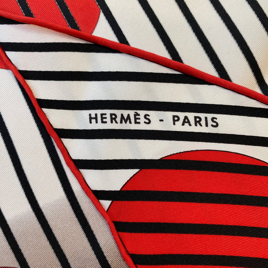 Hermès H20 Lozenge Silk Scarf Rare