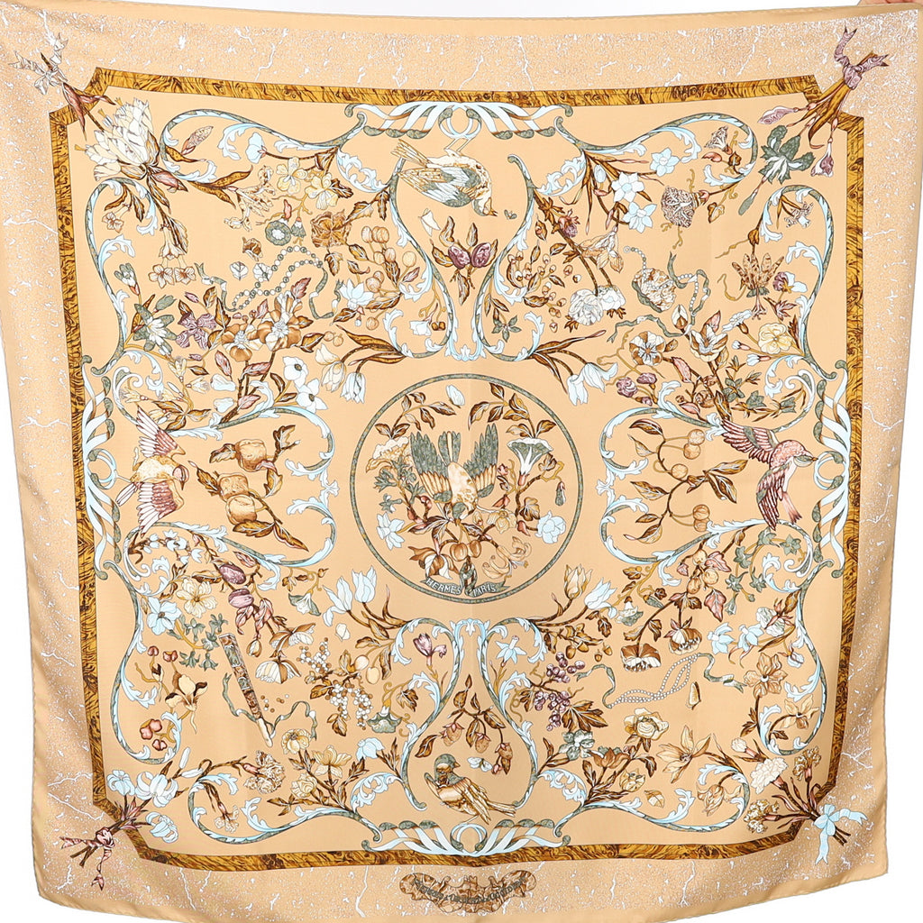 Boxed Hermès Pierres D’orient et D’occident Silk Scarf Quite Rare