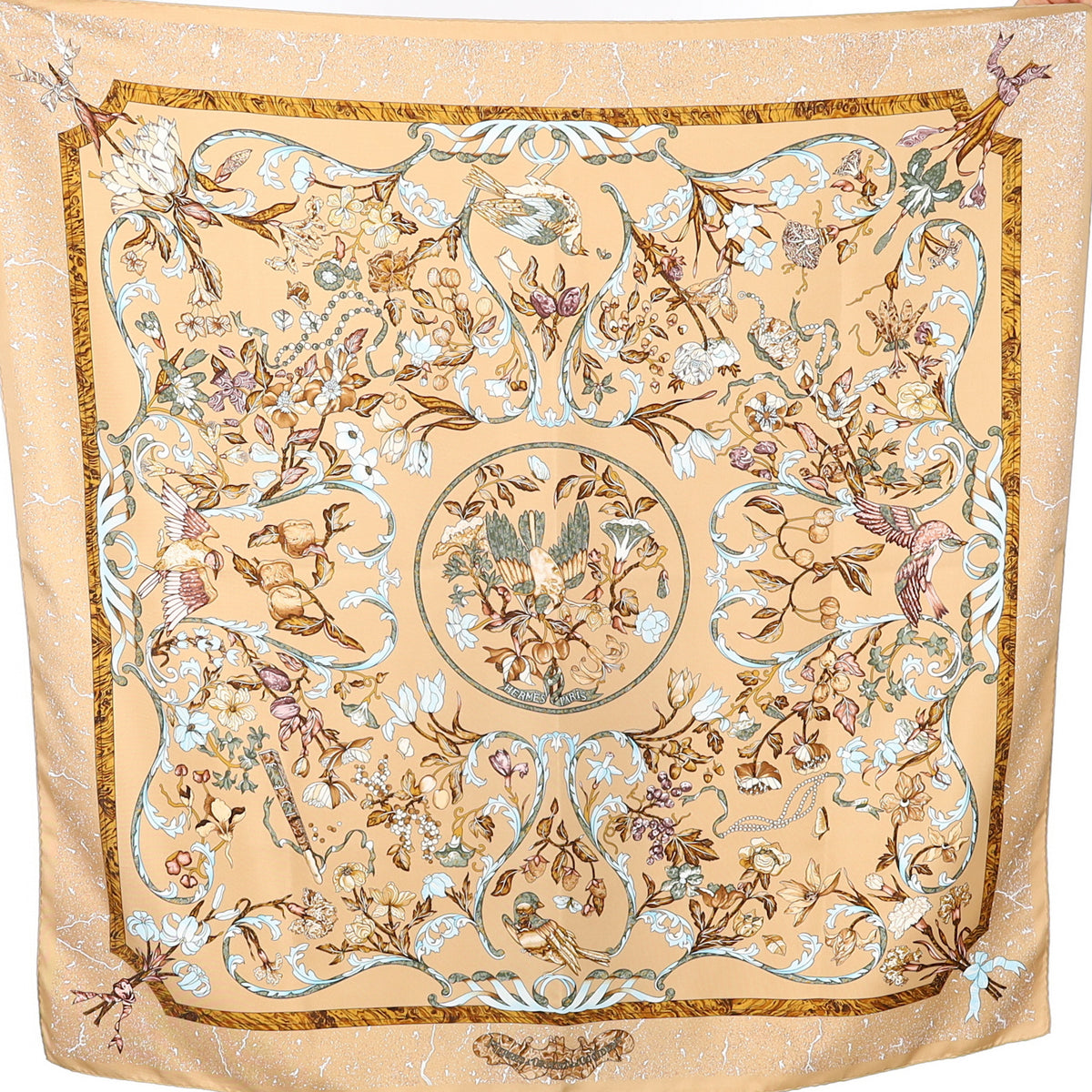 Boxed Hermès Pierres D’orient et D’occident Silk Scarf Quite Rare