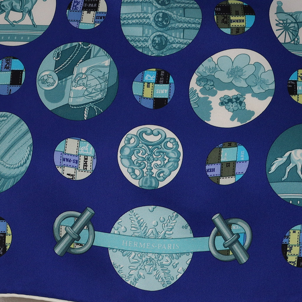 Hermès Pois De Soie Silk Scarf