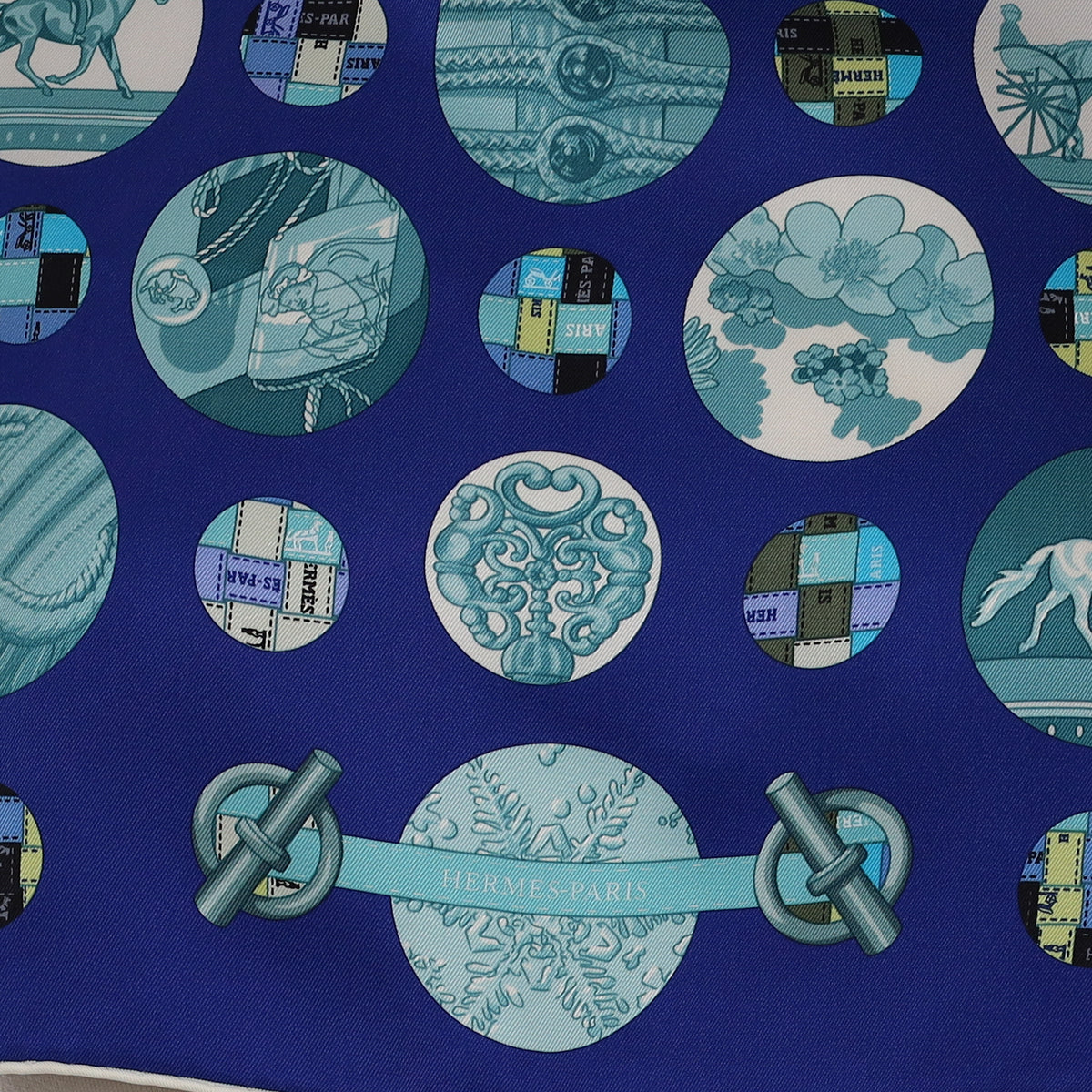 Hermès Pois De Soie Silk Scarf