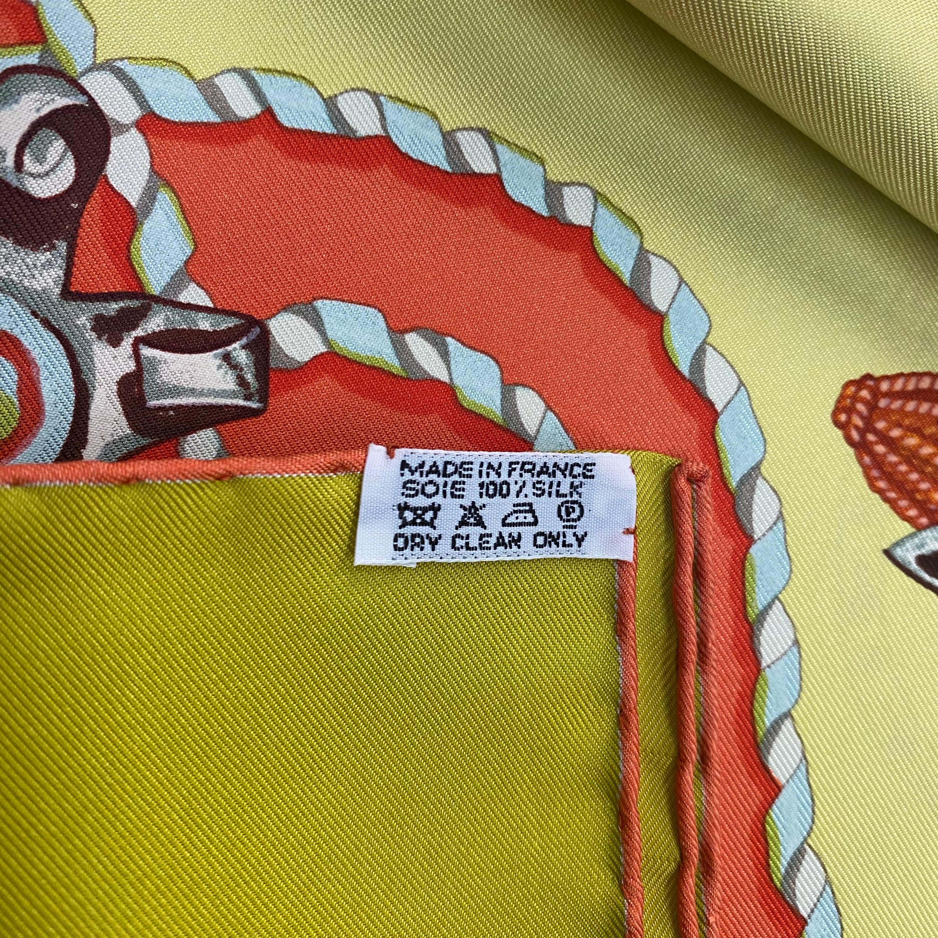 Pristine Boxed Hermès Paperole Silk Scarf Rare