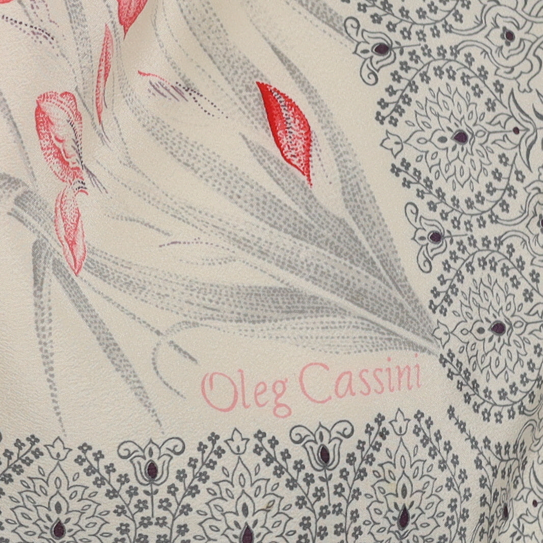 Oleg Cassini Italian Silk Scarf