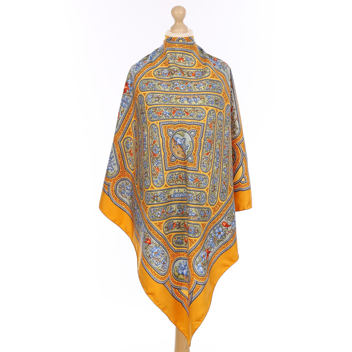 Hermès Qalamdan Silk Scarf